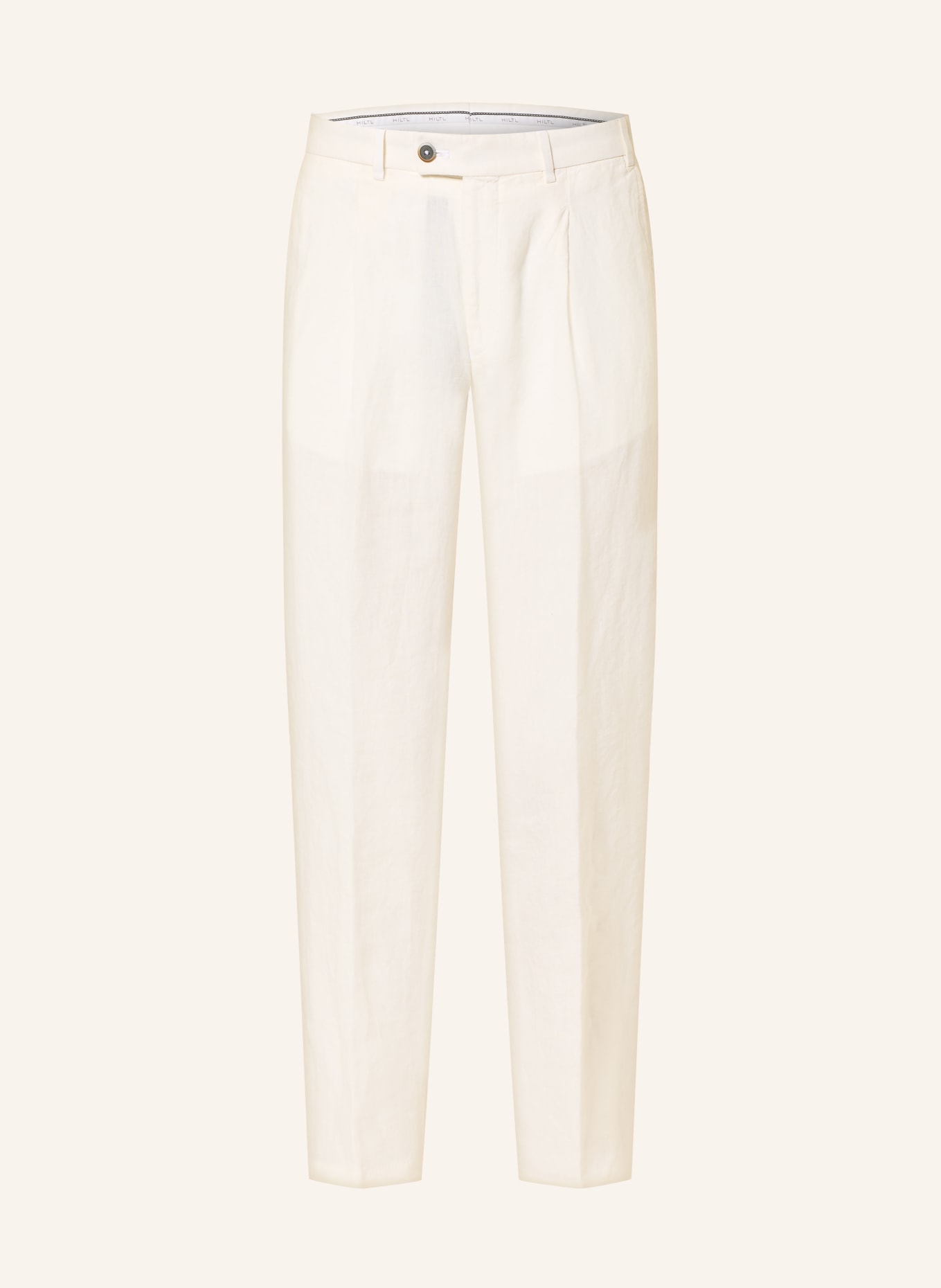 HILTL Linen-chino PRIMO Regular Fit: CREME