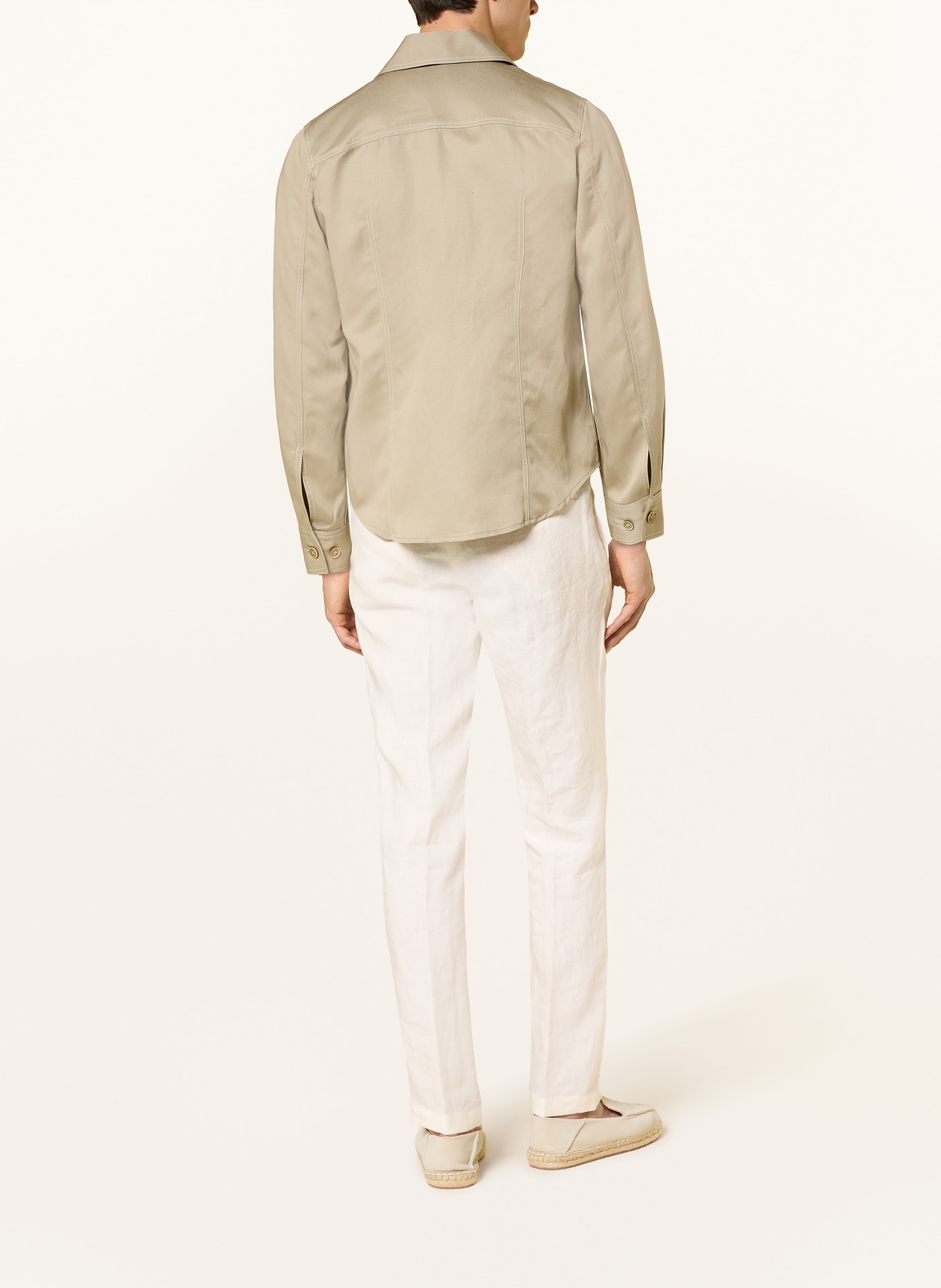 HILTL Linen-chino PRIMO Regular Fit: CREME