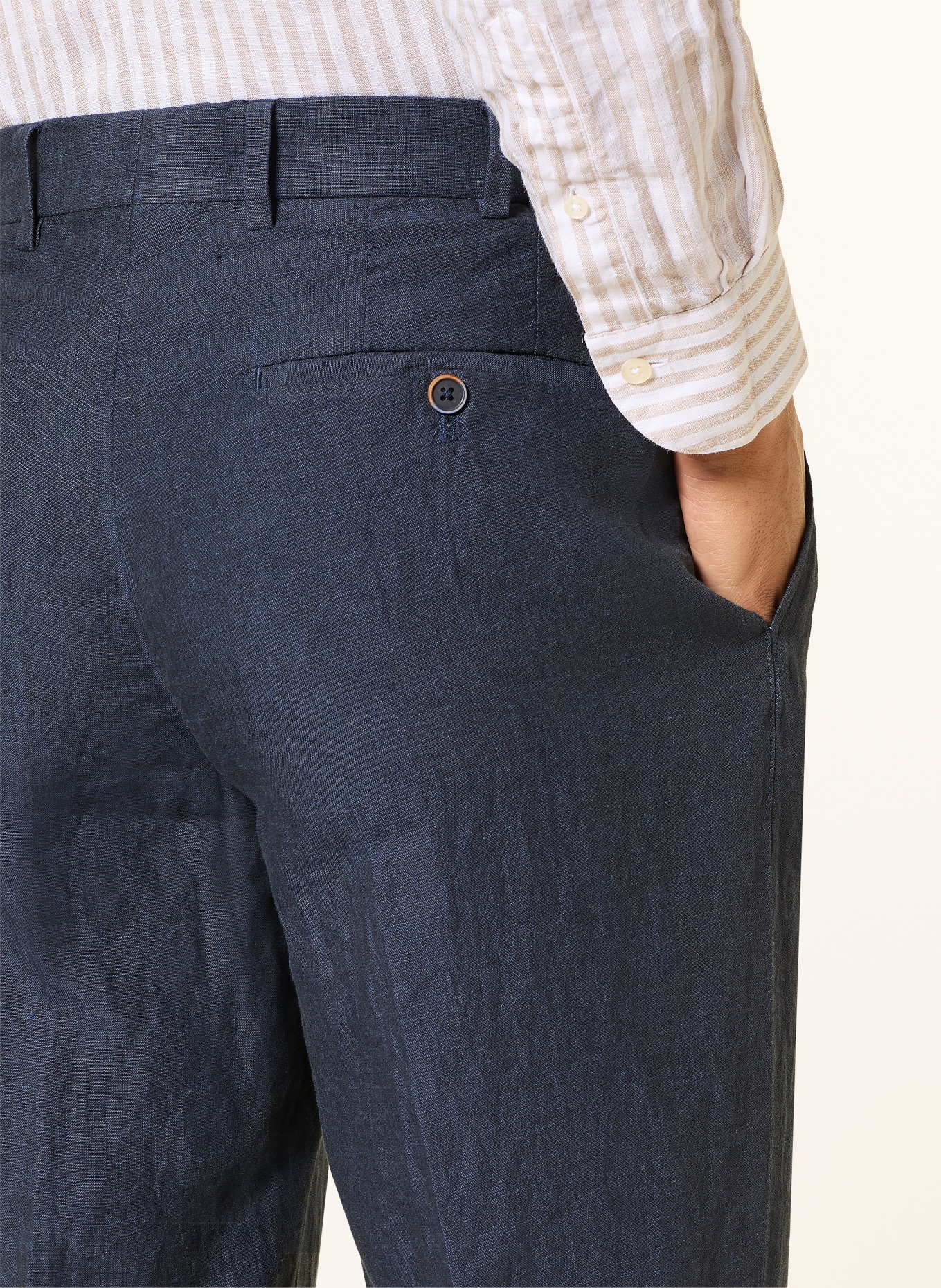 HILTL Linnechino PRIMO Regular Fit: MÖRKBLÅ