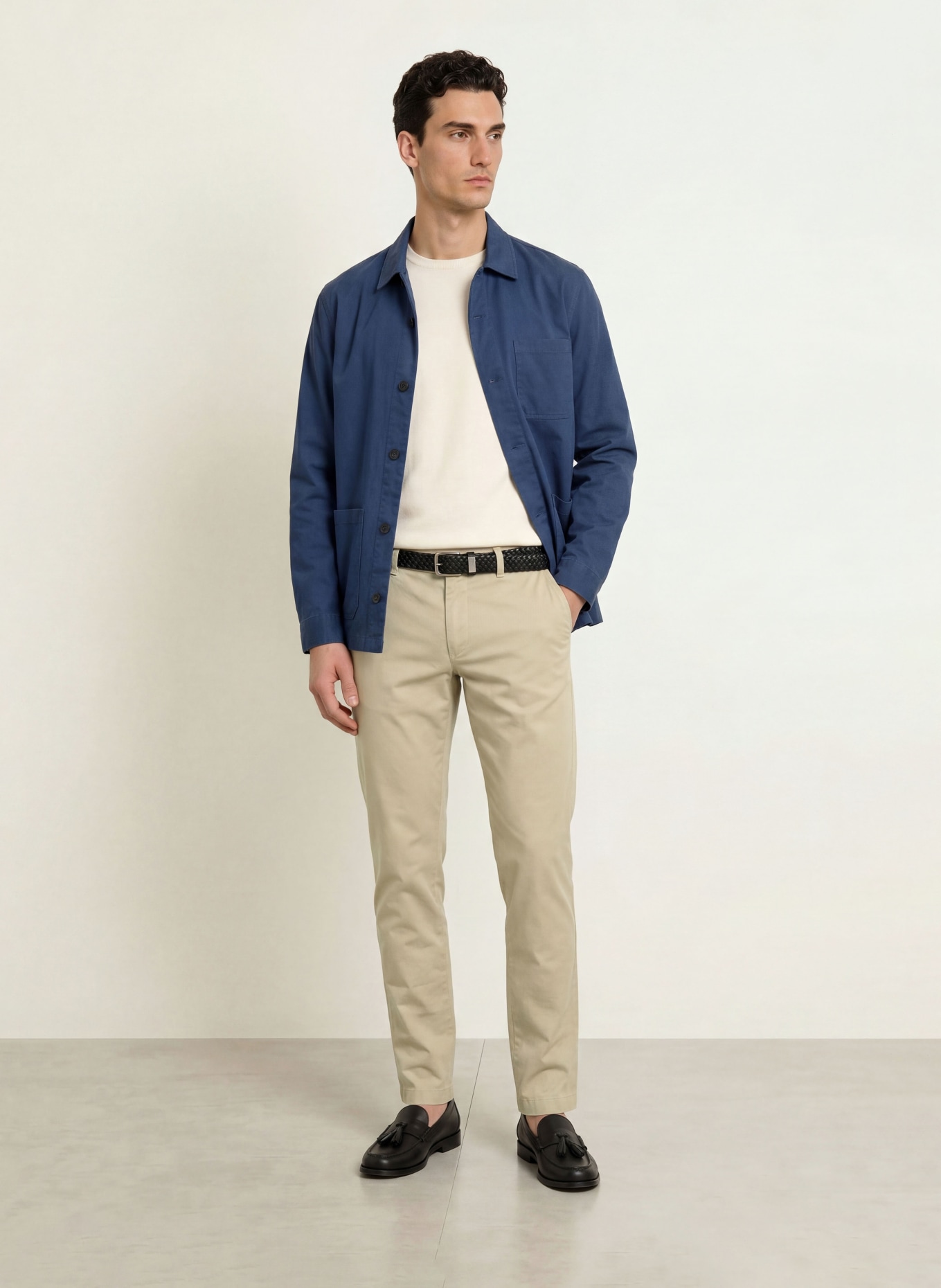 HILTL Chino Extra Slim Fit: BEIGE