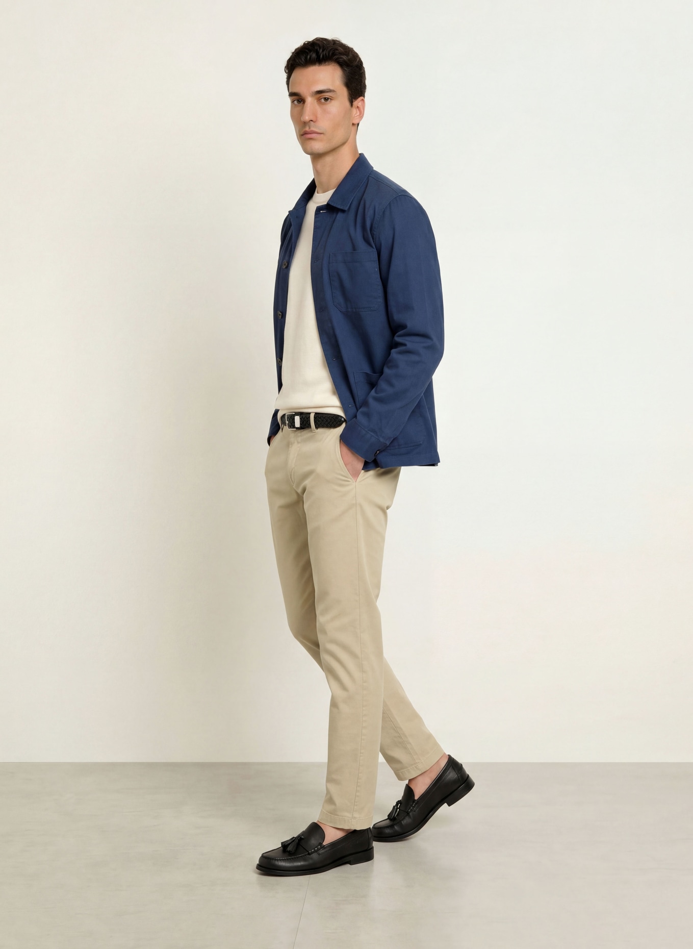 HILTL Chino Extra Slim Fit: BEIGE