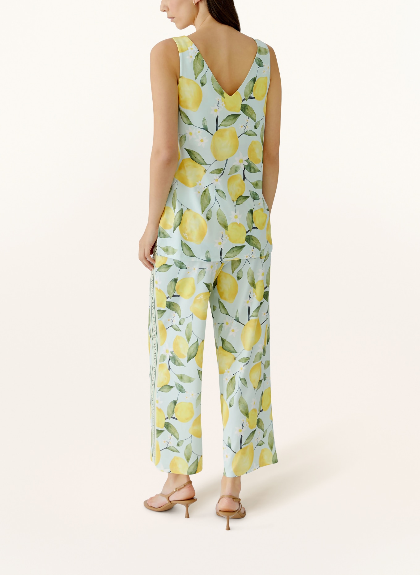 oui Haut: VERT / JAUNE / TURQUOISE