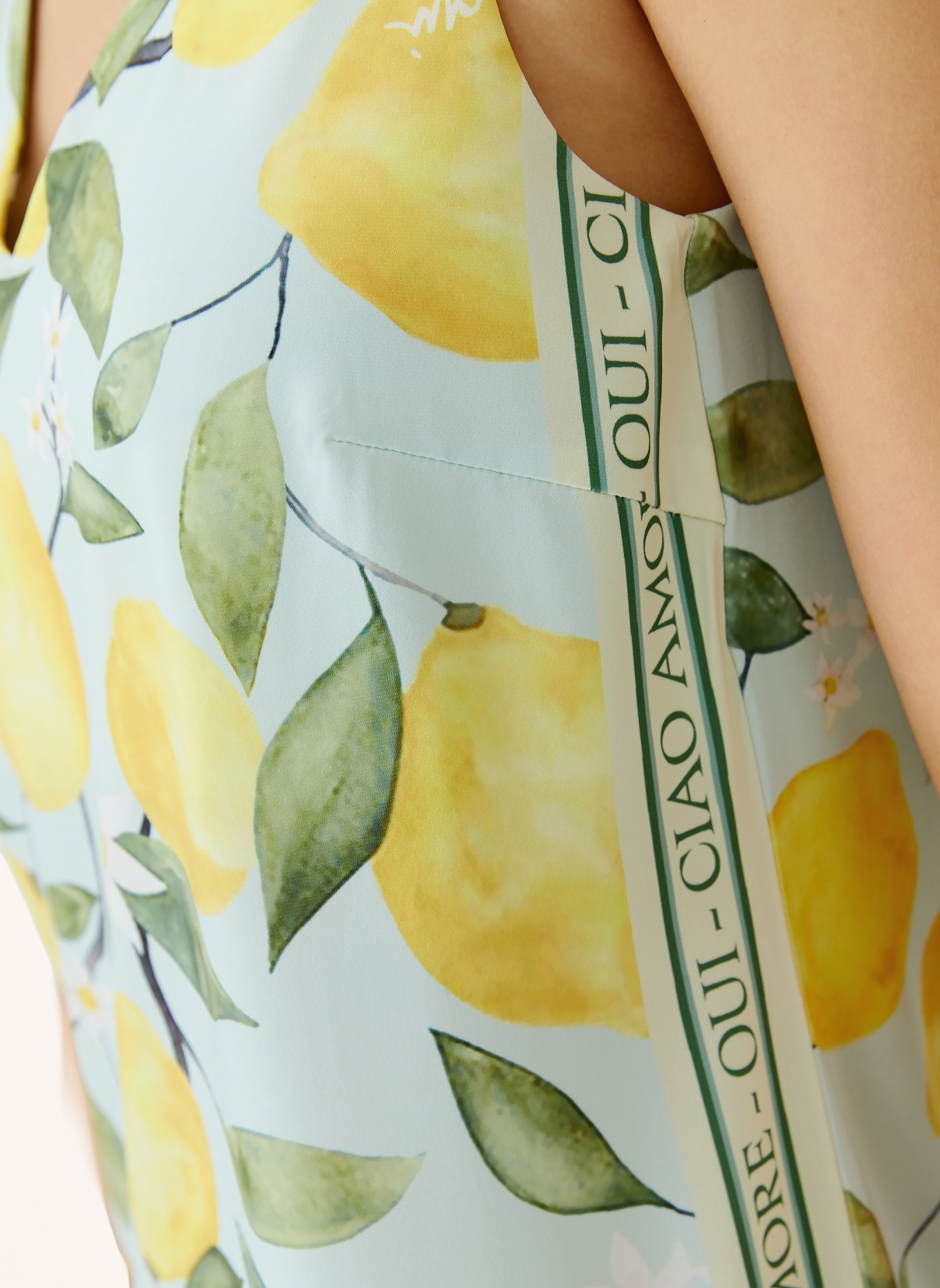 oui Haut: VERT / JAUNE / TURQUOISE