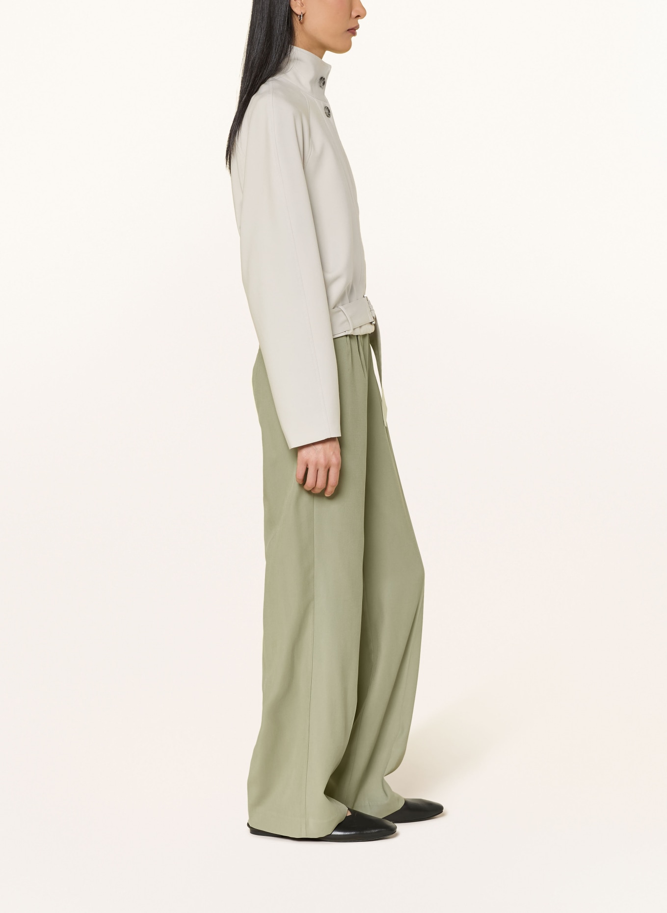 oui Pantalon Marlene: VERT CLAIR