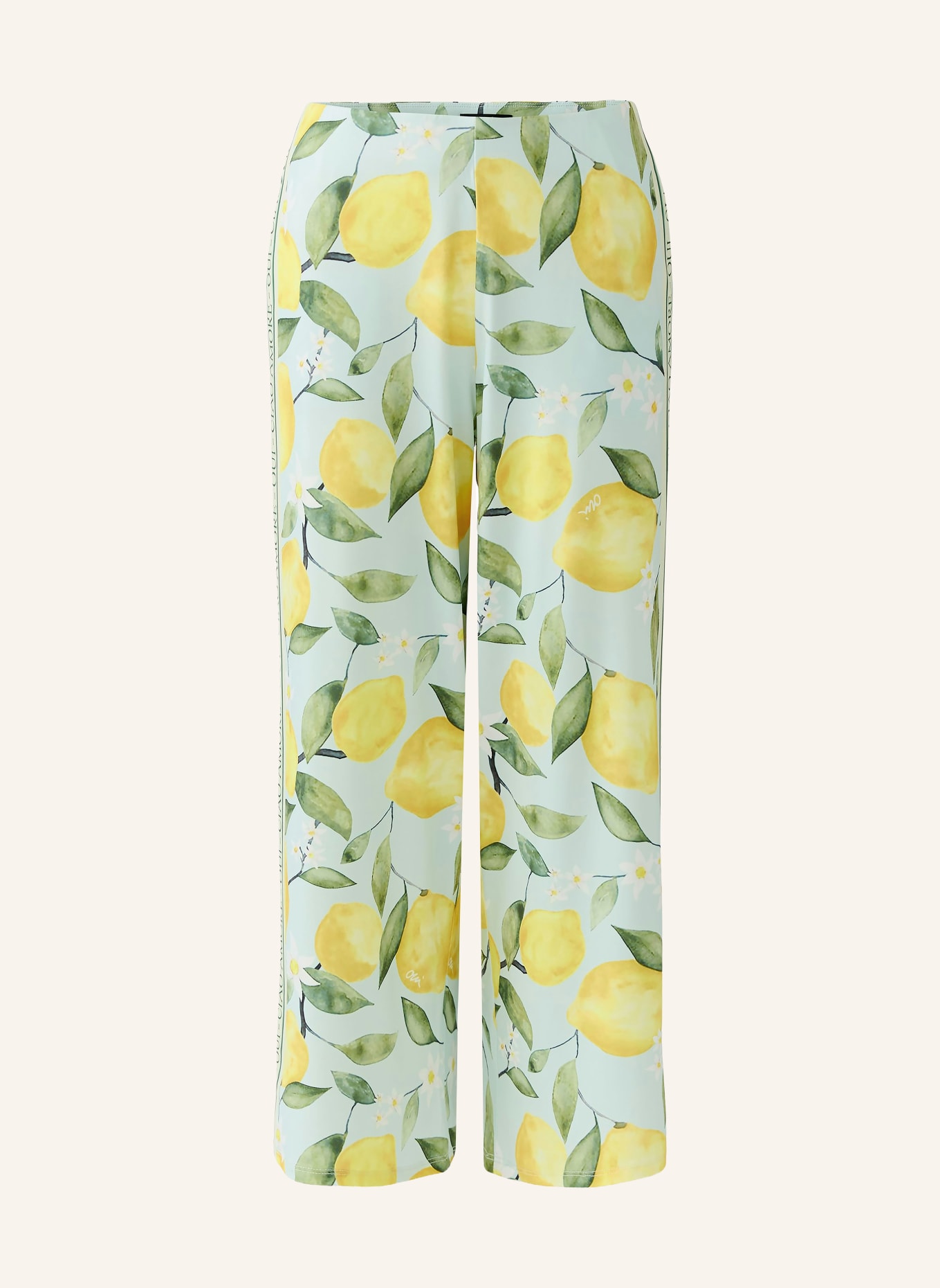 oui Jersey culottes: GREEN / YELLOW / TURQUOISE