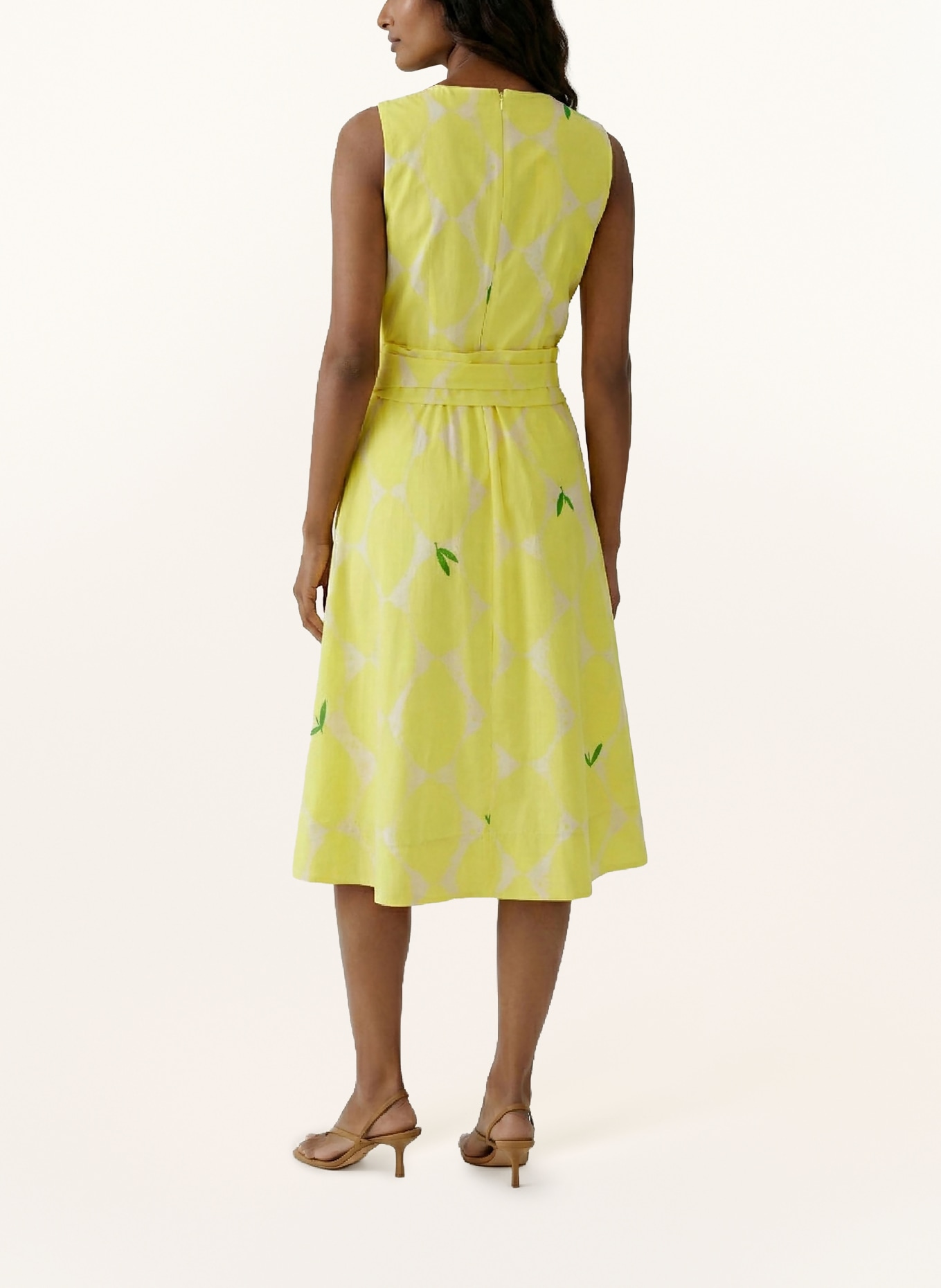 oui Jurk: GEEL / GROEN