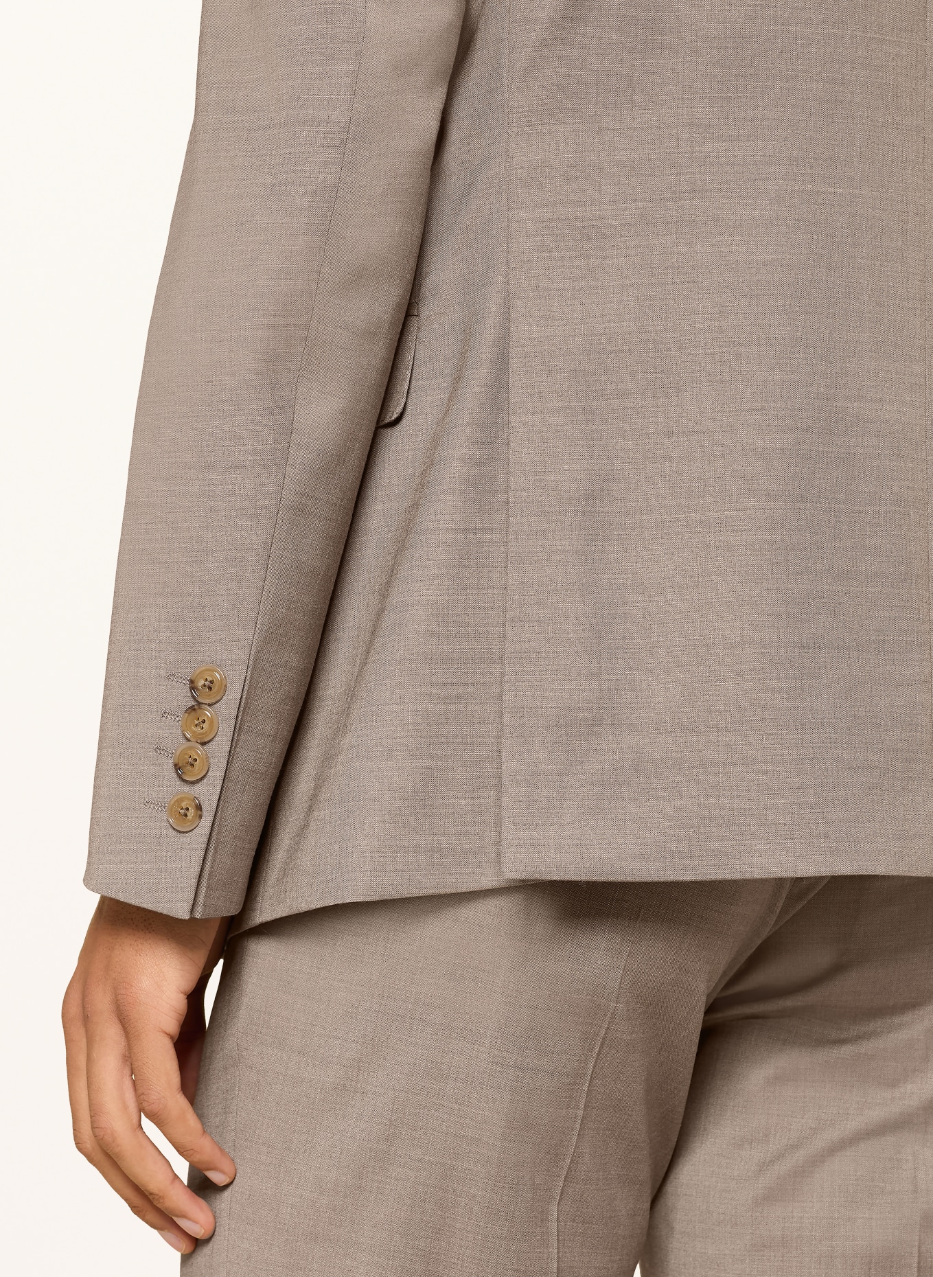 JOOP! Costume HERBY-BLAYR coupe ajustée: BEIGE