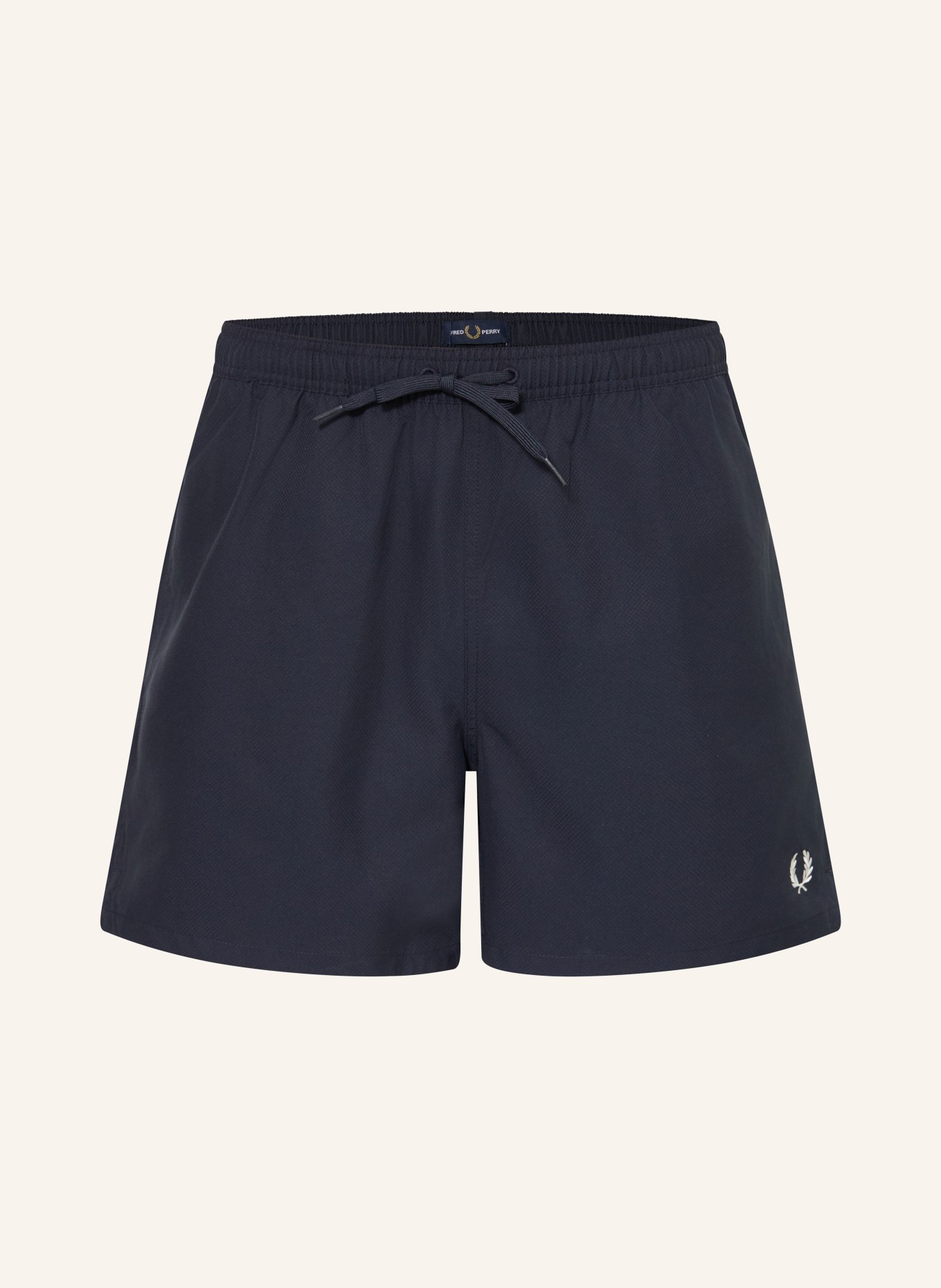 FRED PERRY short de bain: BLEU FONCÉ