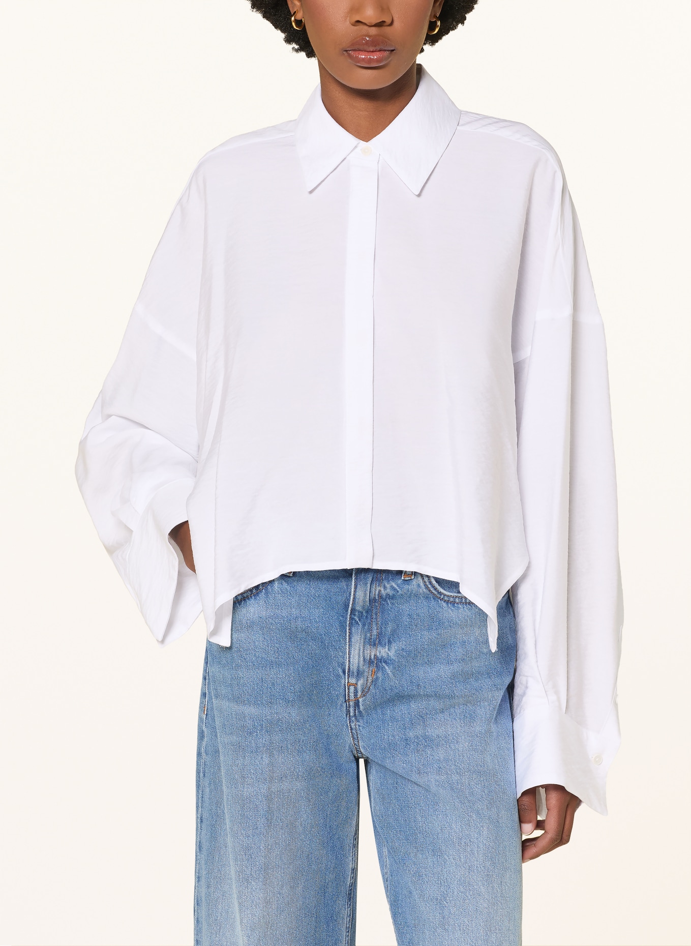 DRYKORN OSHIA shirt blouse: WHITE