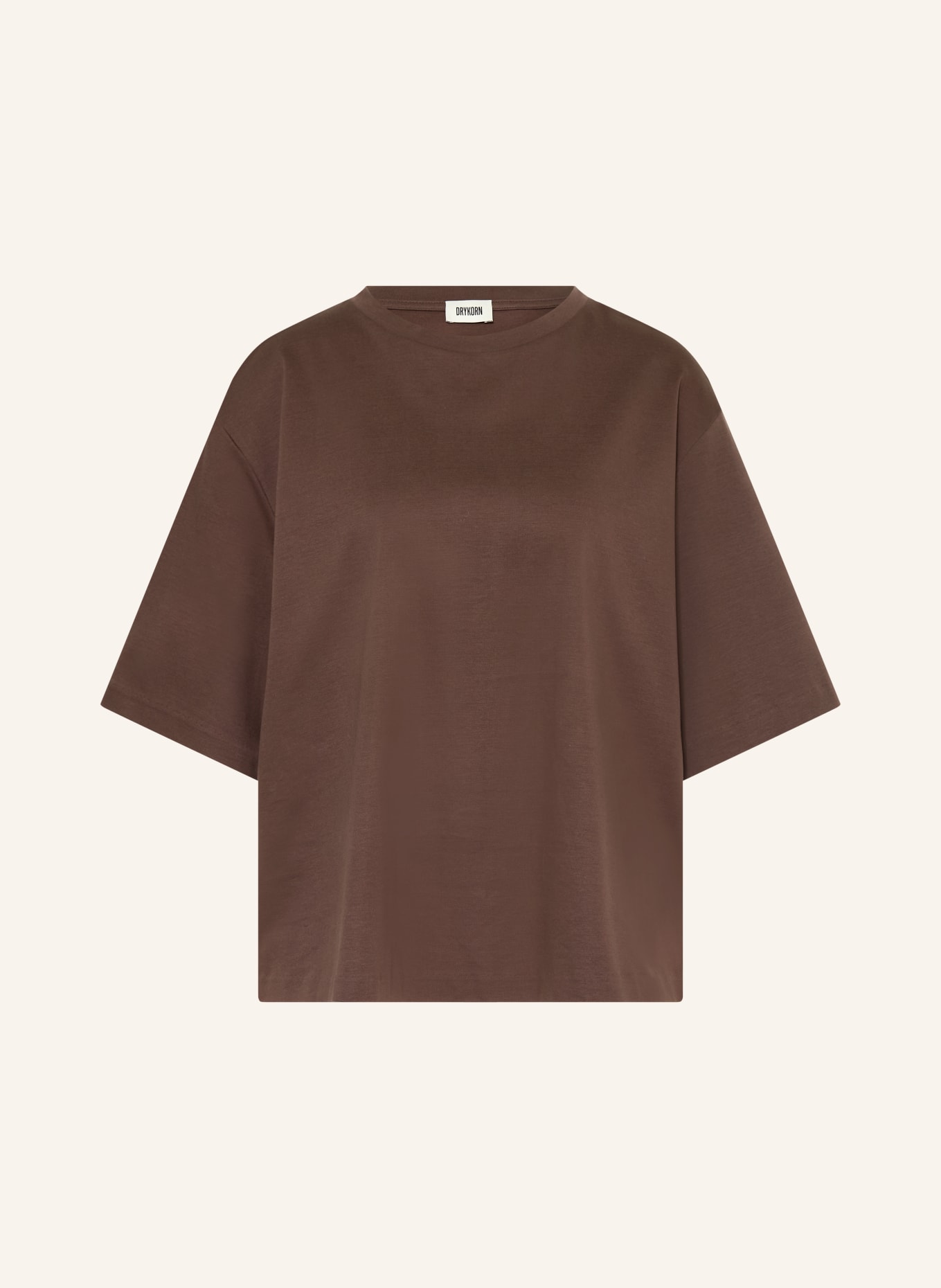 DRYKORN Oversized-Shirt PINARA: BRAUN