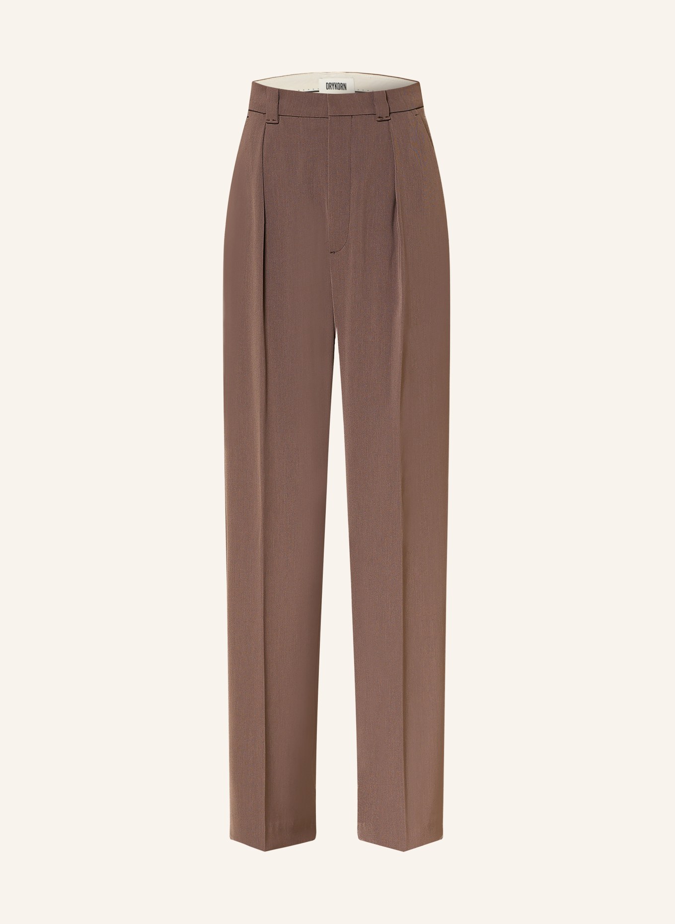 DRYKORN Marlenehose ADUCT: BRAUN