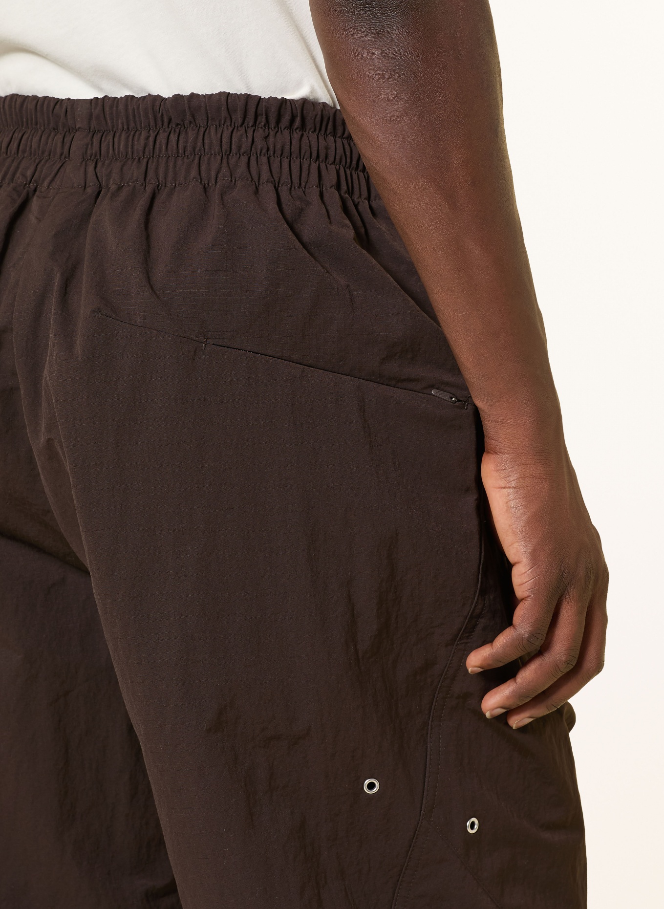 Y-3 Shorts WB Y3 RIP: DUNKELBRAUN / ECRU