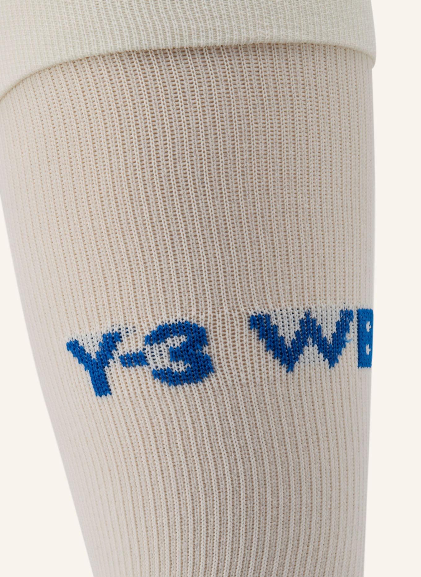 Y-3 2-pak strømper WALES BONNER Y3 FODBOLD: HVID / SORT