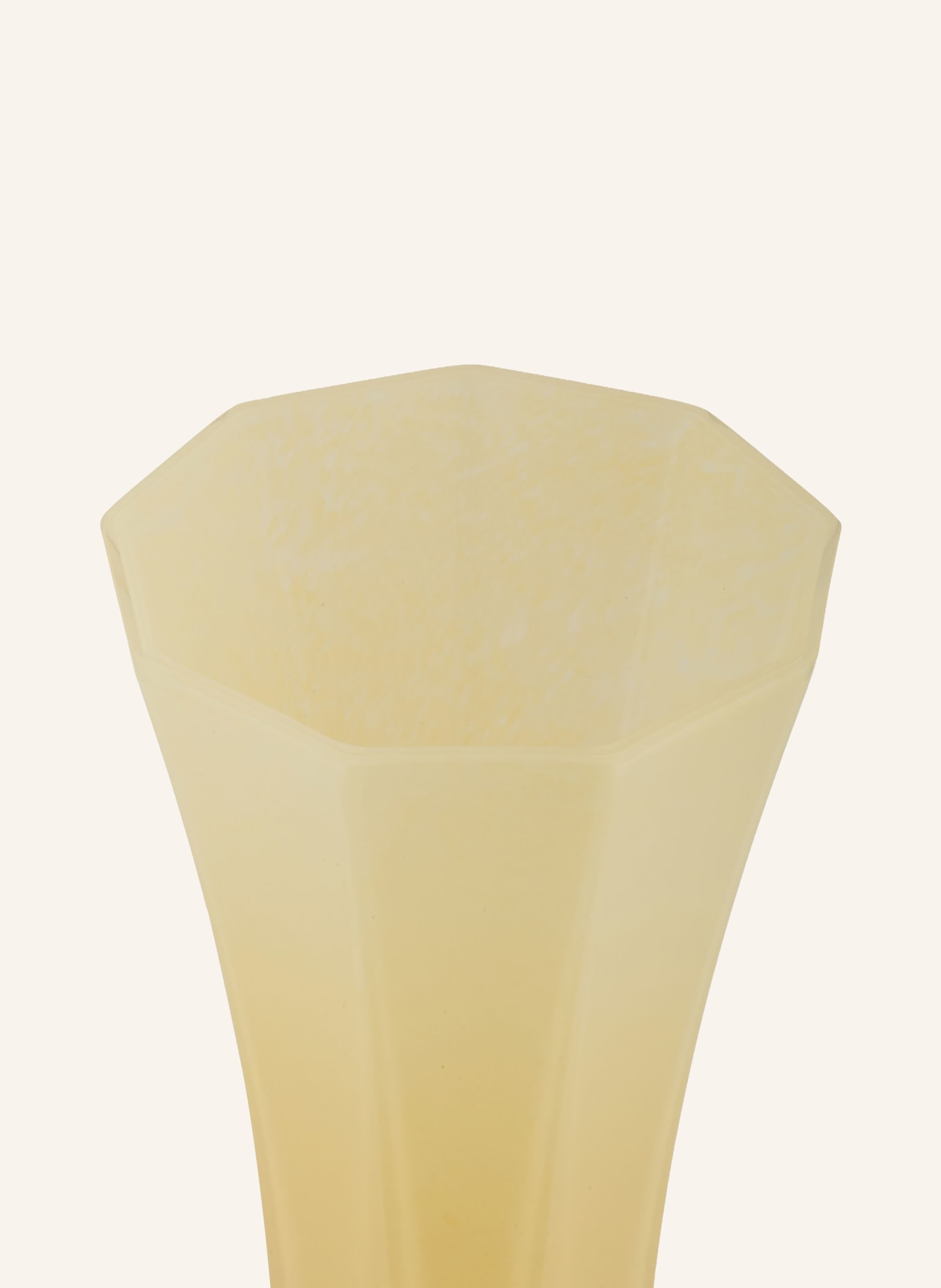 COOEE Design LILIANÉ Vase: LIGHT YELLOW