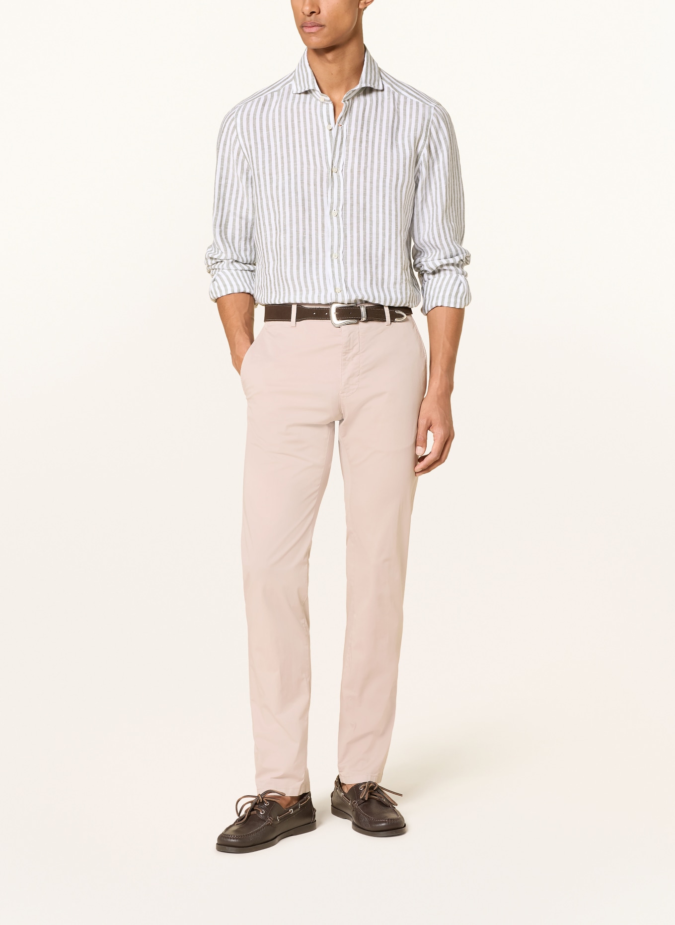 windsor. Chino CINO Extra Slim Fit: LYSEBRUN