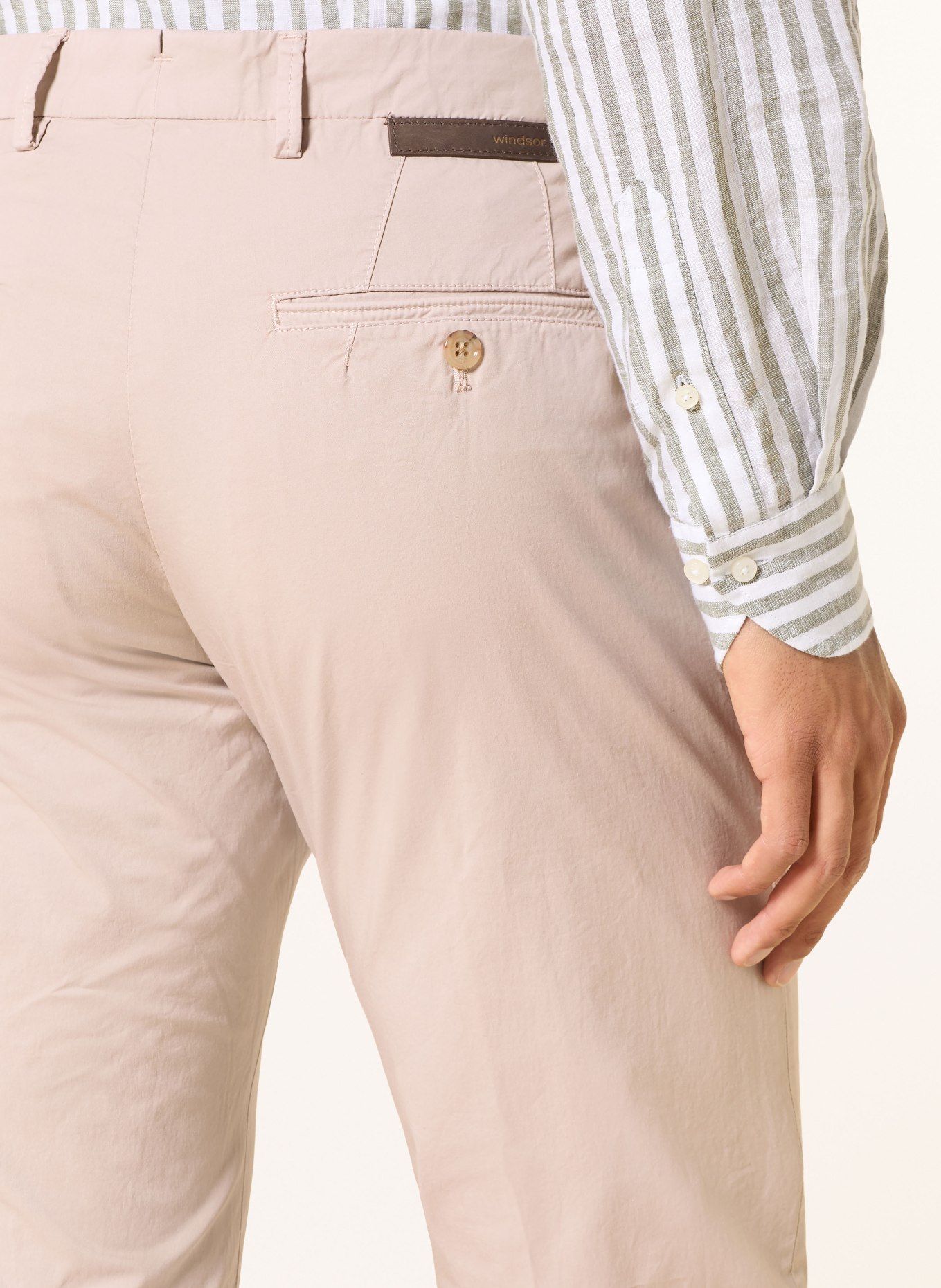 windsor. Chino CINO Extra Slim Fit: LYSEBRUN