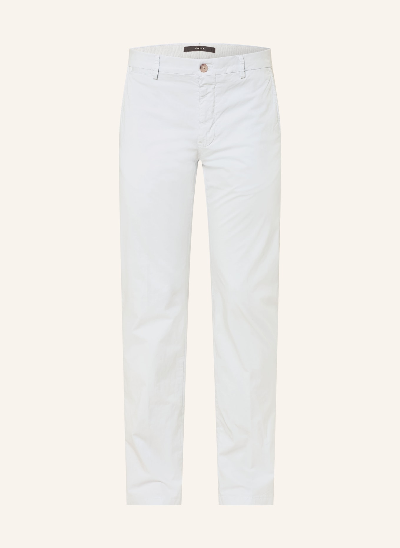 windsor. Chino CINO Extra Slim Fit: LYSEGRÅ