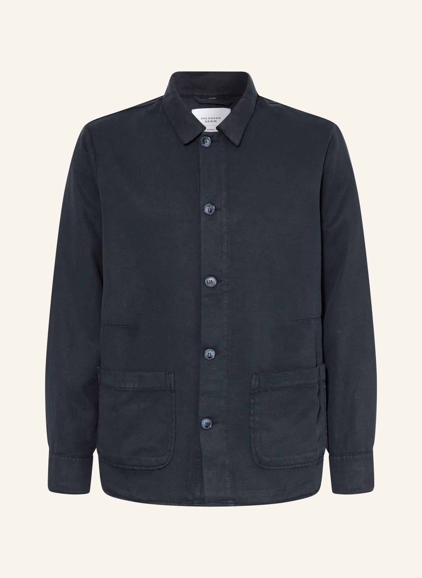 GOLDGARN DENIM Overshirt 68: DARK BLUE