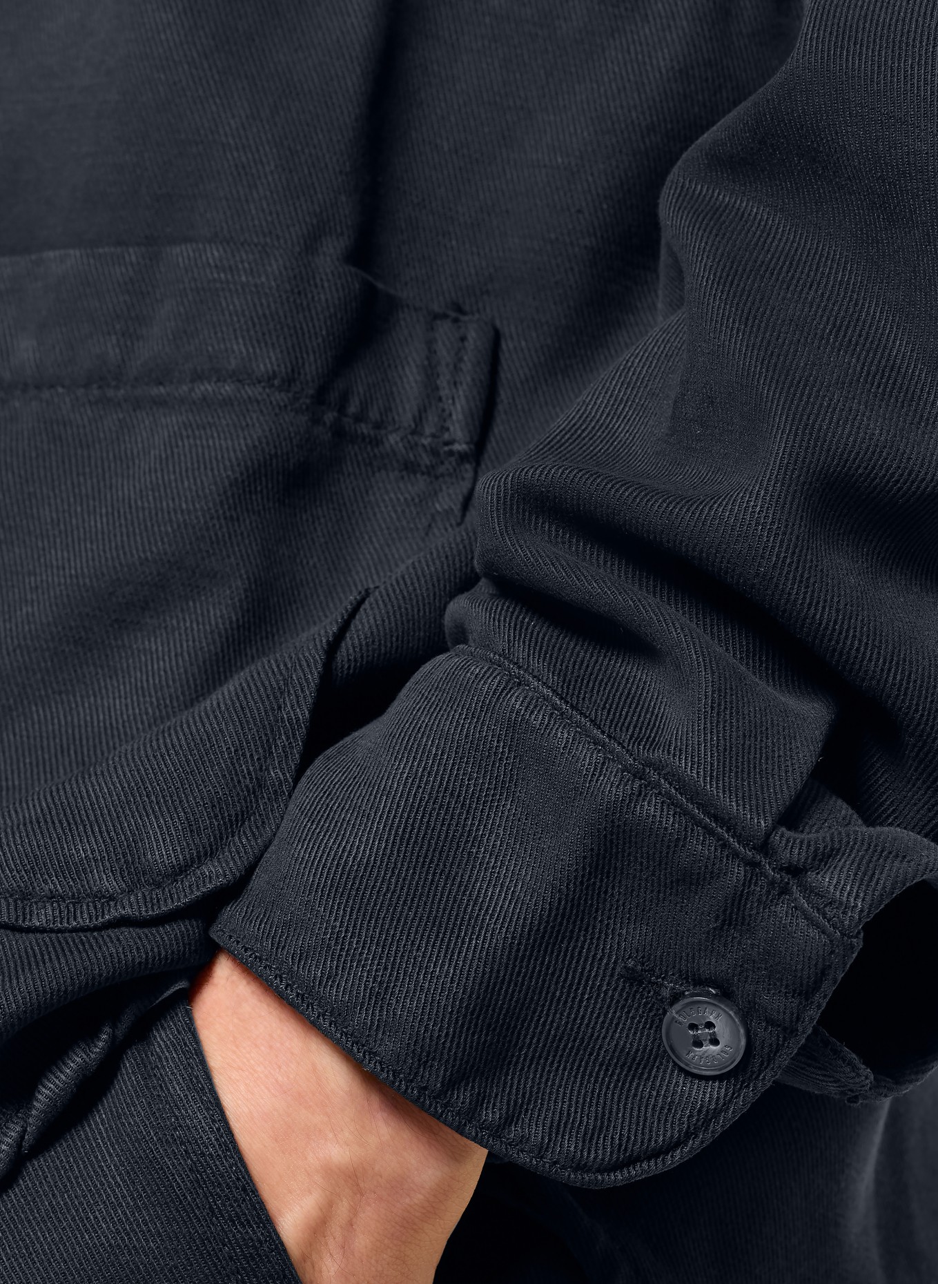GOLDGARN DENIM Overshirt 68: DARK BLUE