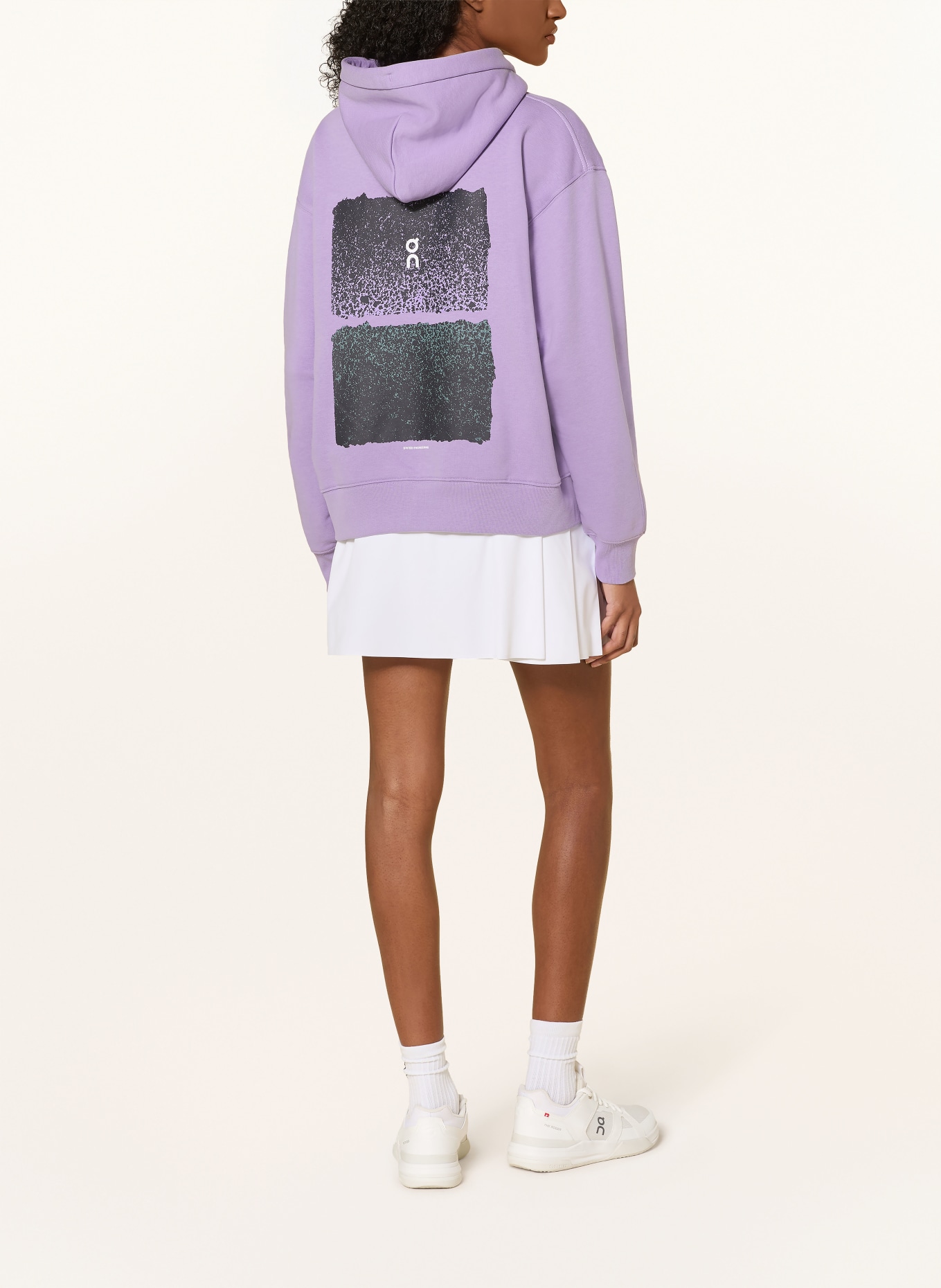 On Hoodie CLUB FADE: LILA / GRÜN / SCHWARZ