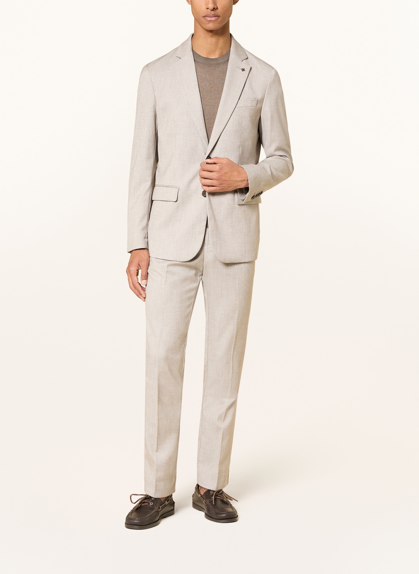 DISTRETTO 12 Anzugsakko ACANTO Slim Fit: 0044 CRETA