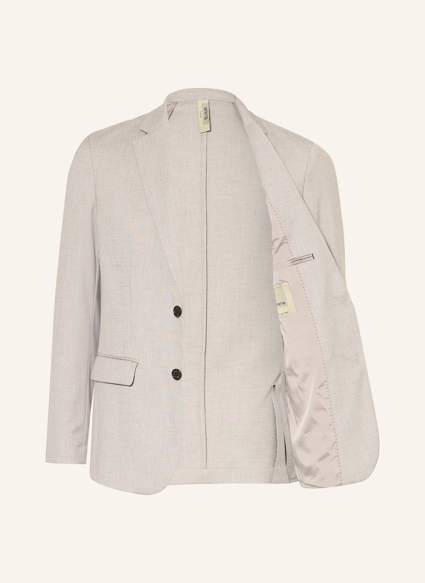 DISTRETTO 12 Anzugsakko ACANTO Slim Fit: 0044 CRETA