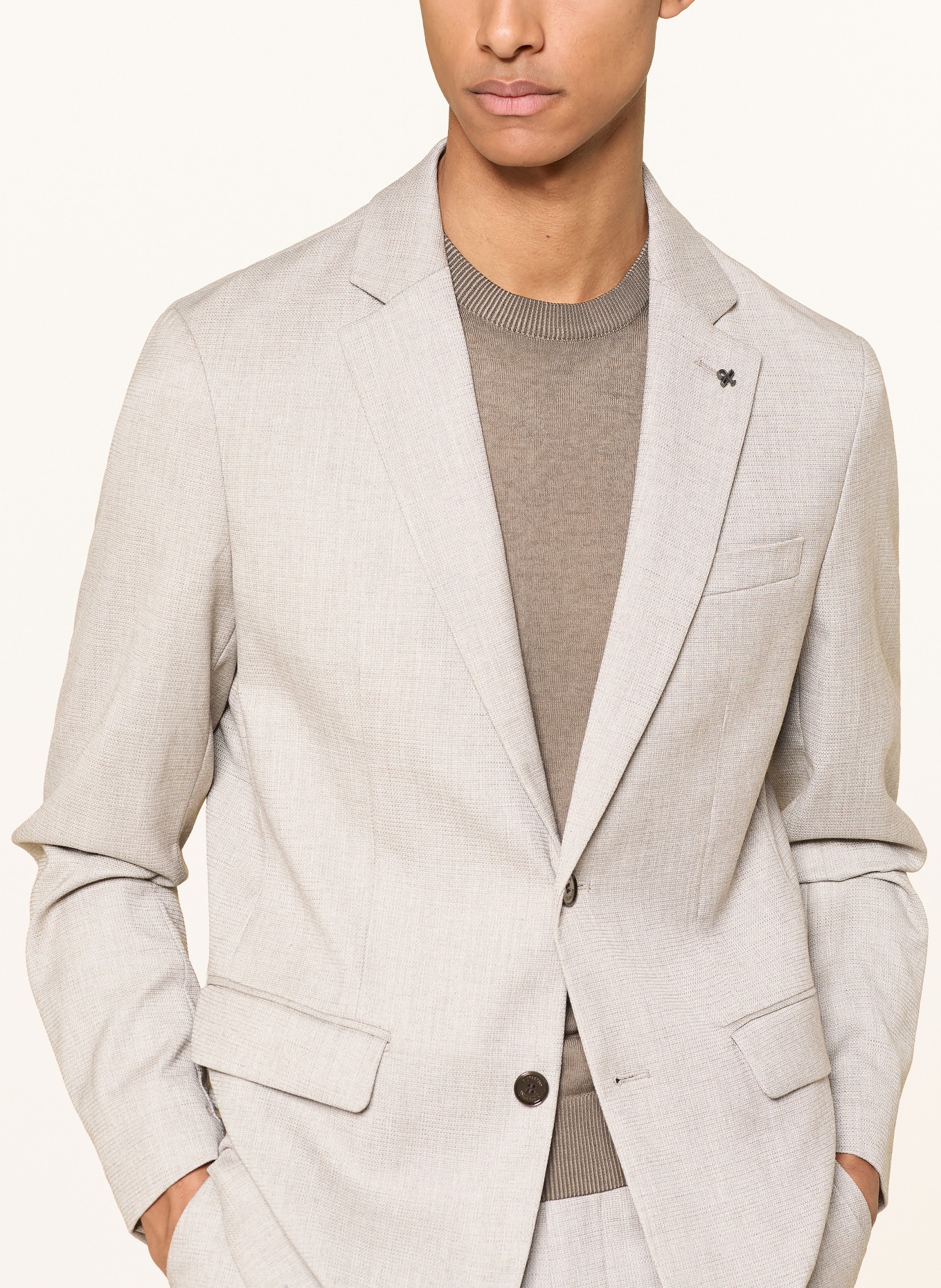 DISTRETTO 12 Anzugsakko ACANTO Slim Fit: 0044 CRETA