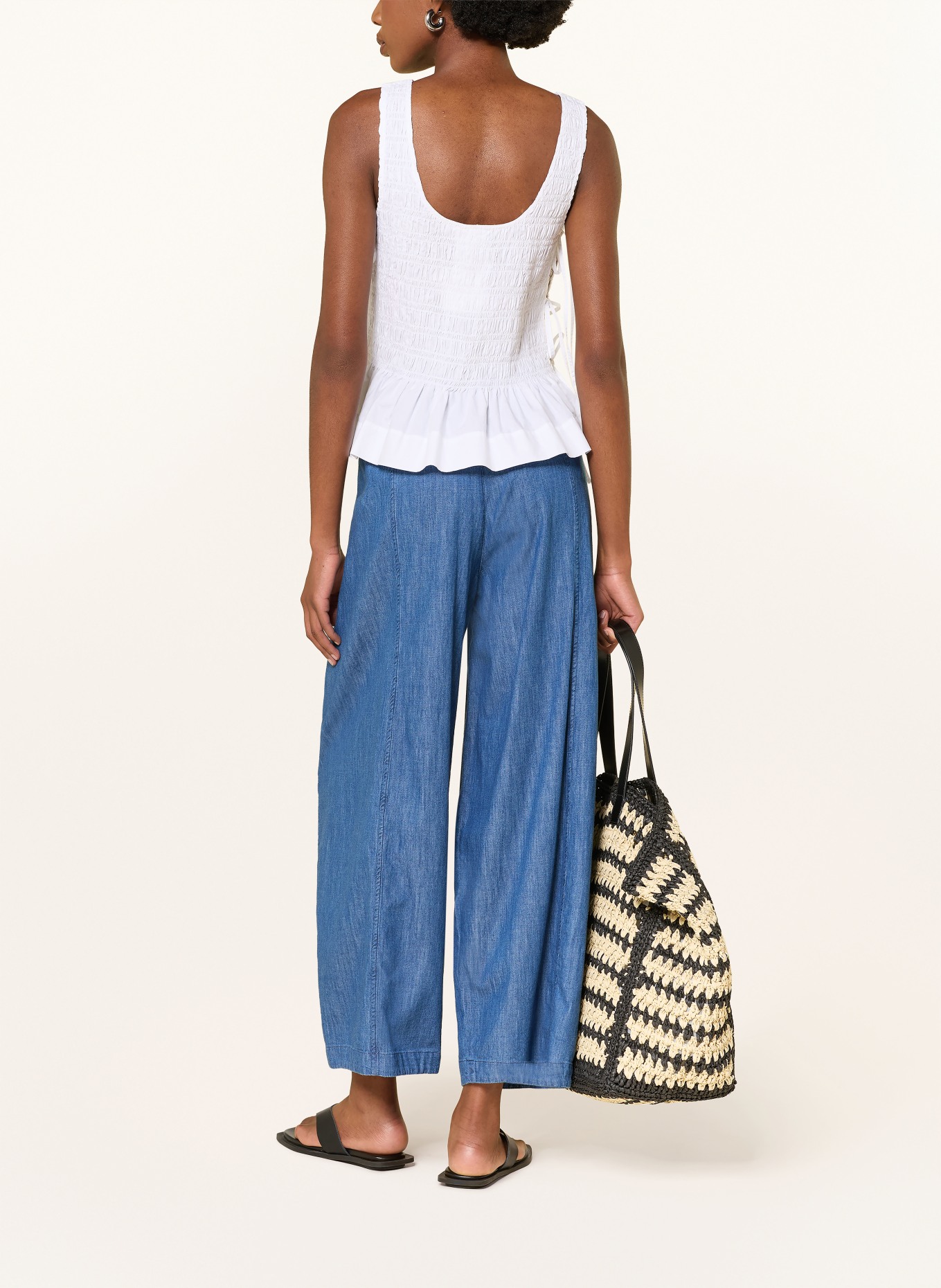SoSUE Wide Leg Jeans LIZZY: DENIM DENIM