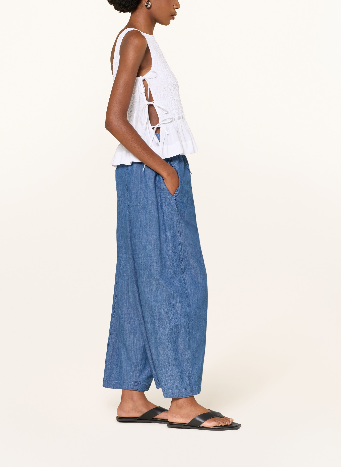 SoSUE Wide Leg Jeans LIZZY: DENIM DENIM