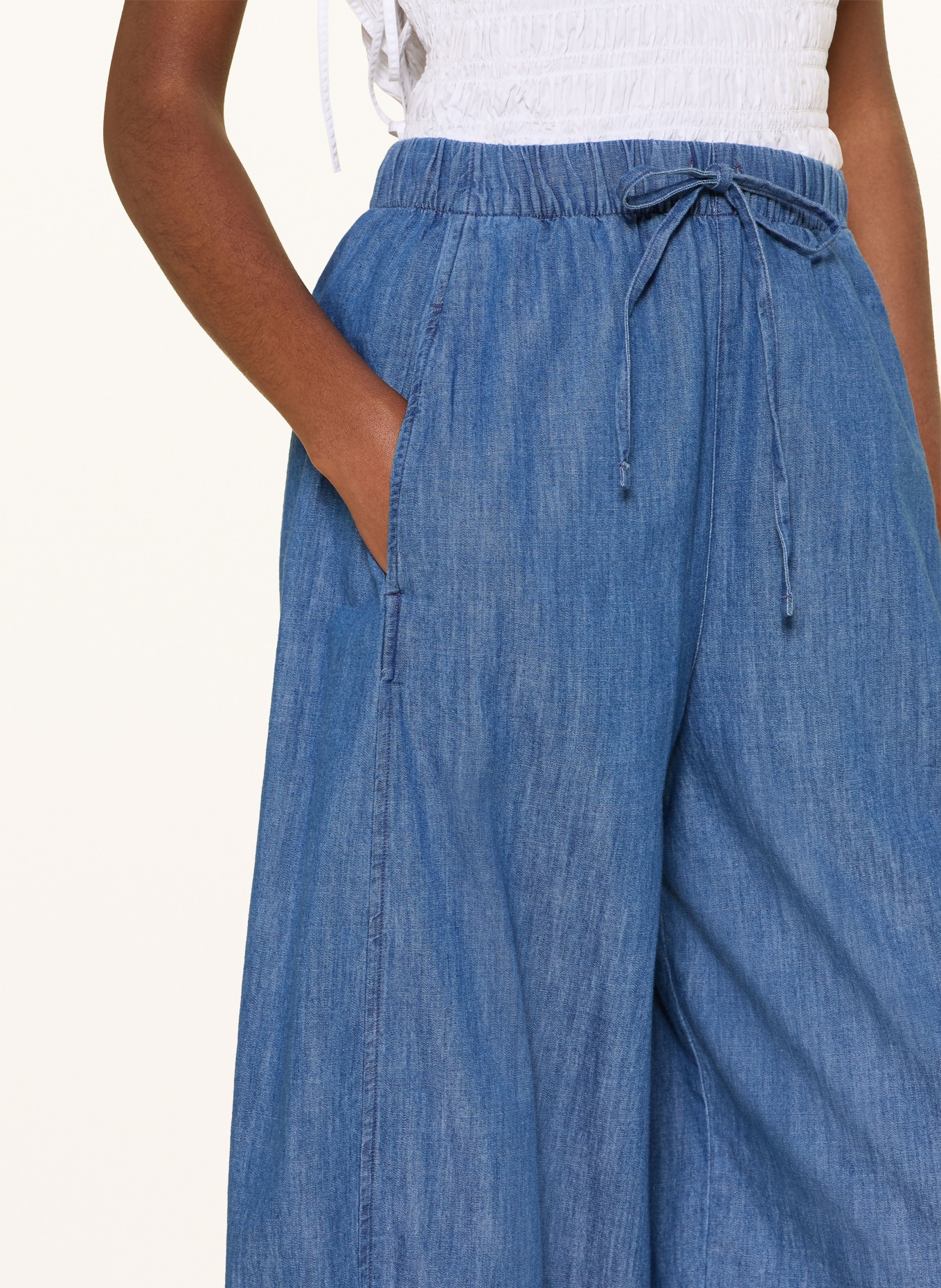 SoSUE Wide Leg Jeans LIZZY: DENIM DENIM