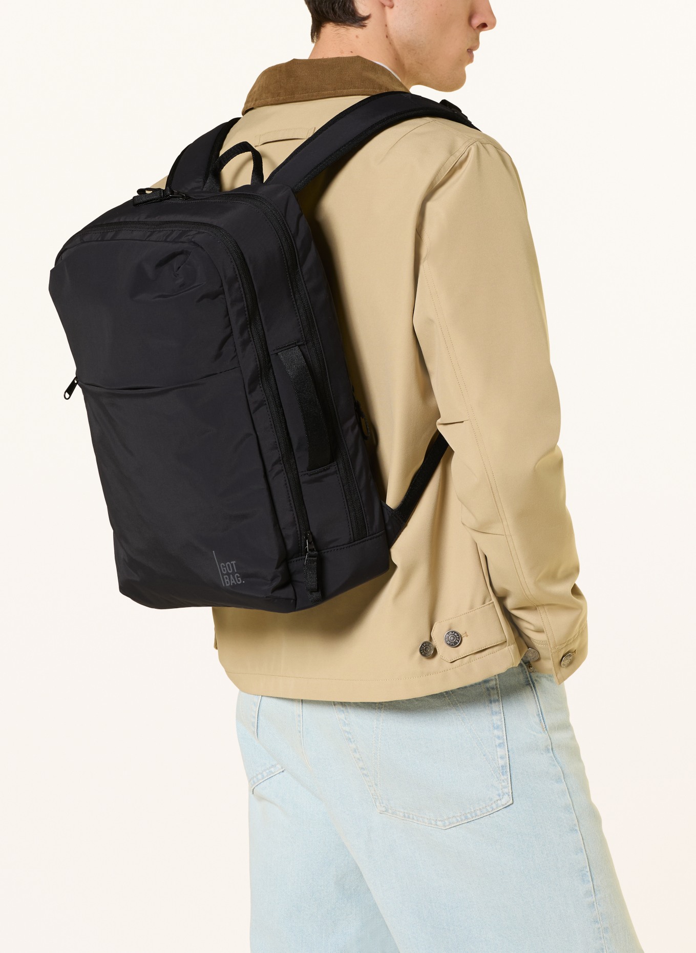 GOT BAG COMMUTER PACK 18 L backpack with laptop compartment: BLACK