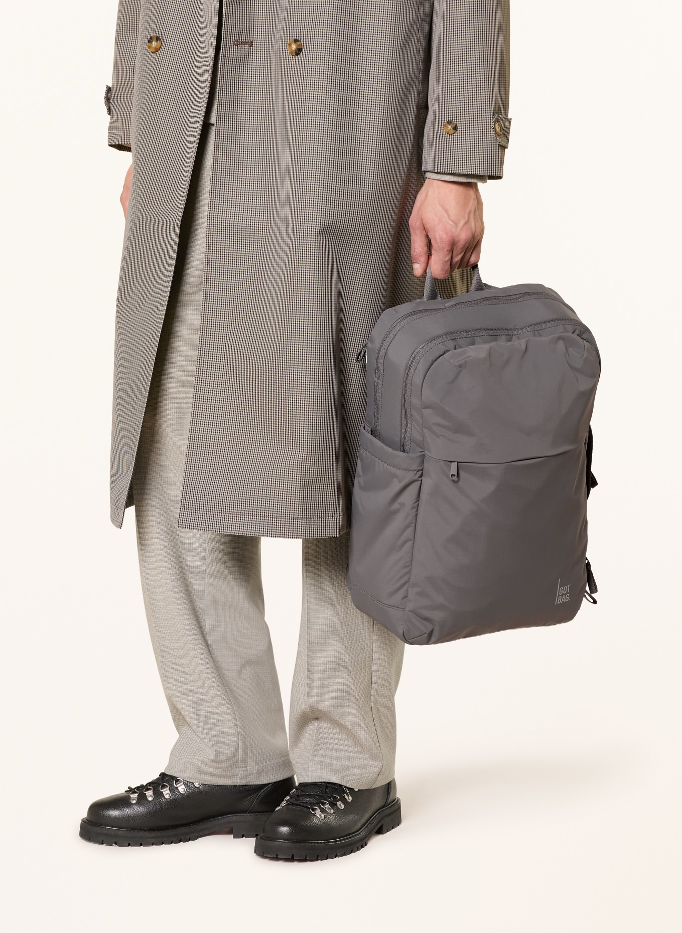 GOT BAG COMMUTER PACK 18 L backpack with laptop compartment: GRAY
