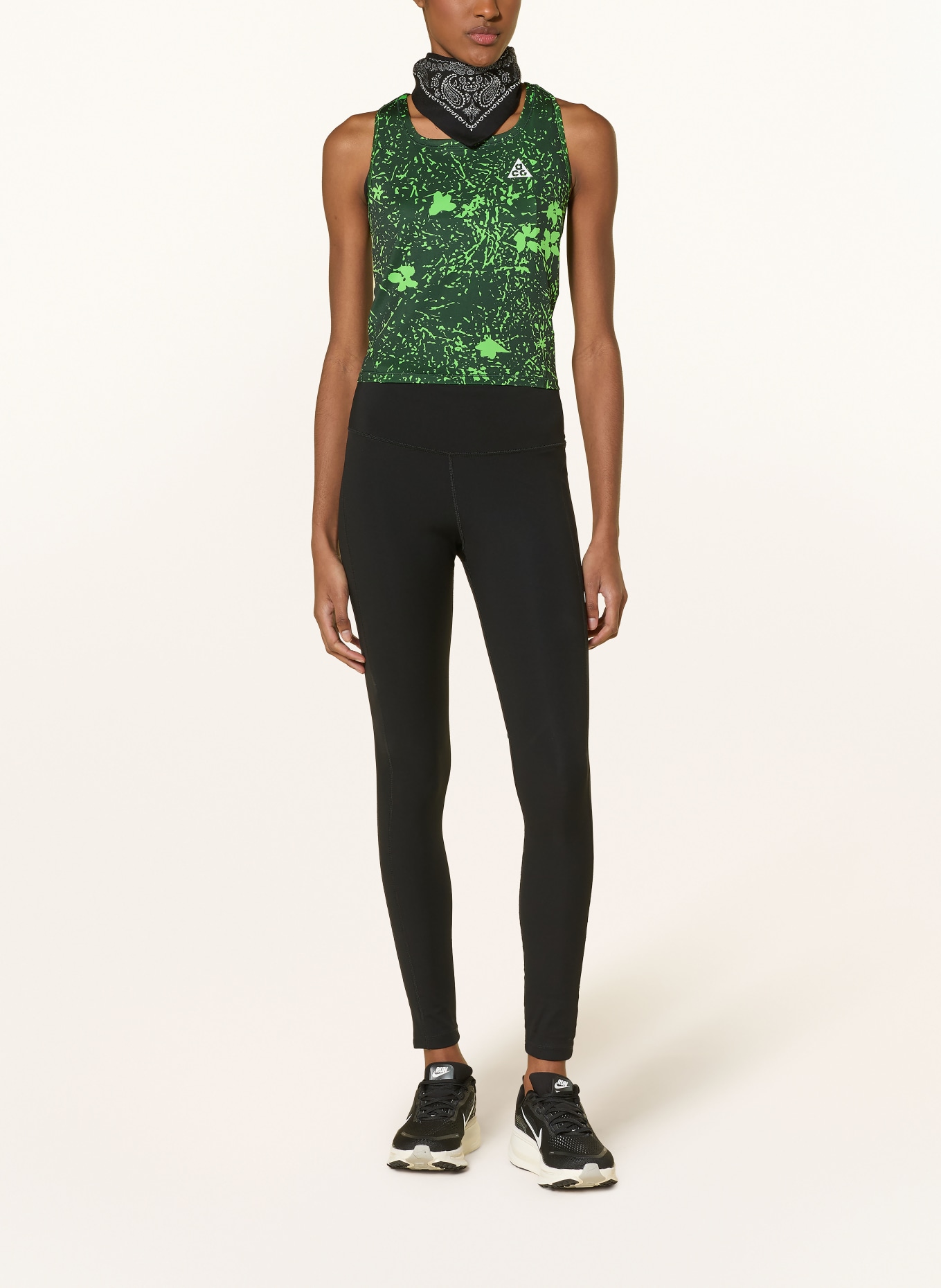 Nike Maiou ACG SOLAR CHASE: VERDE ÎNCHIS / VERDE NEON