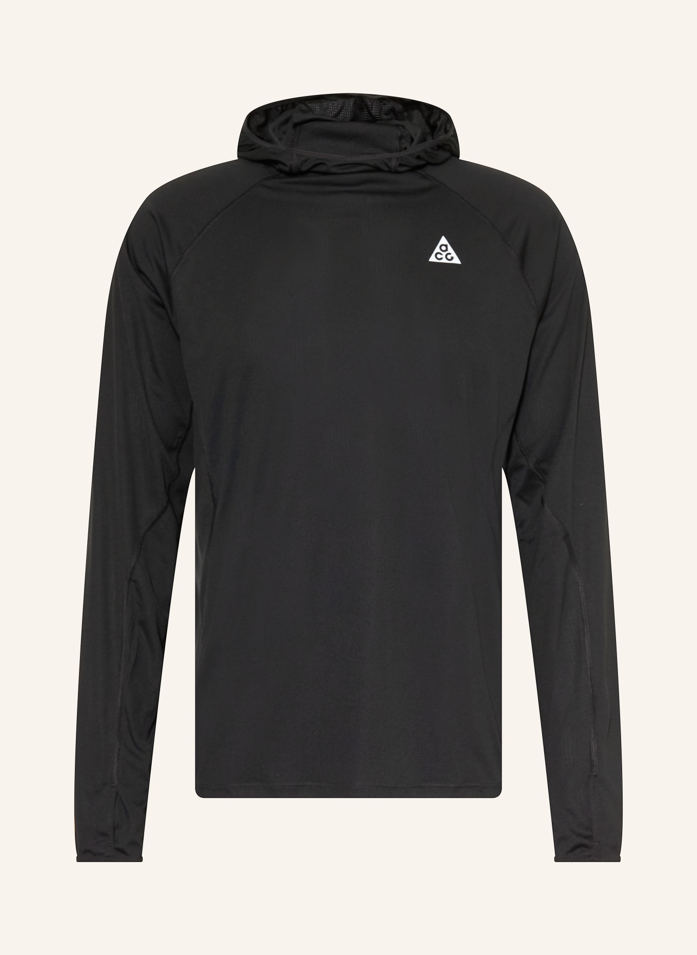 Nike Funktionsshirt ACG SOLAR CHASE: SCHWARZ