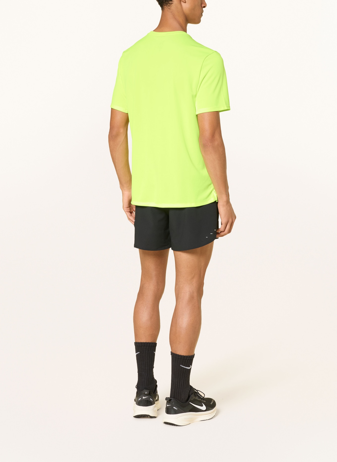 Nike Löptröja MILER: NEONGRÖN