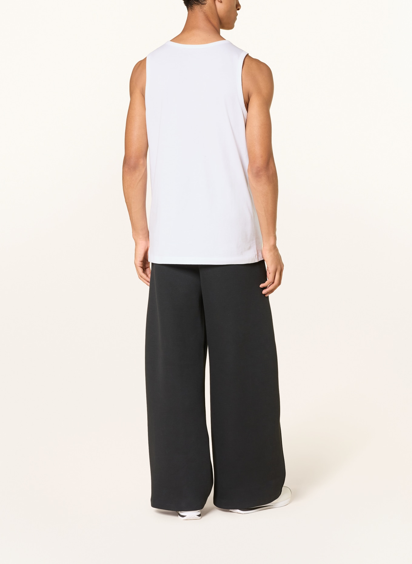 Nike SPORTSWEAR CLUB Tank Top: WHITE