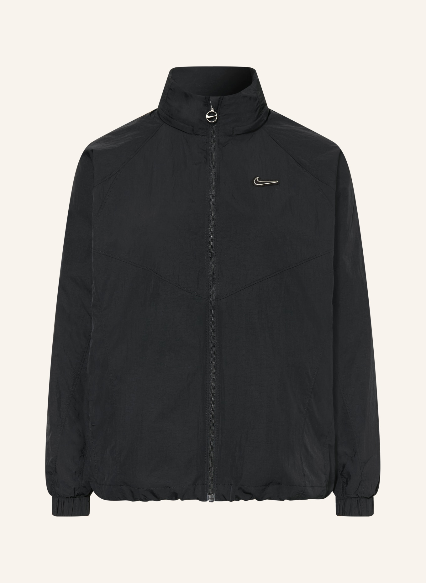 Nike Oversized Jacket SPORTSWEAR: BLACK / WHITE
