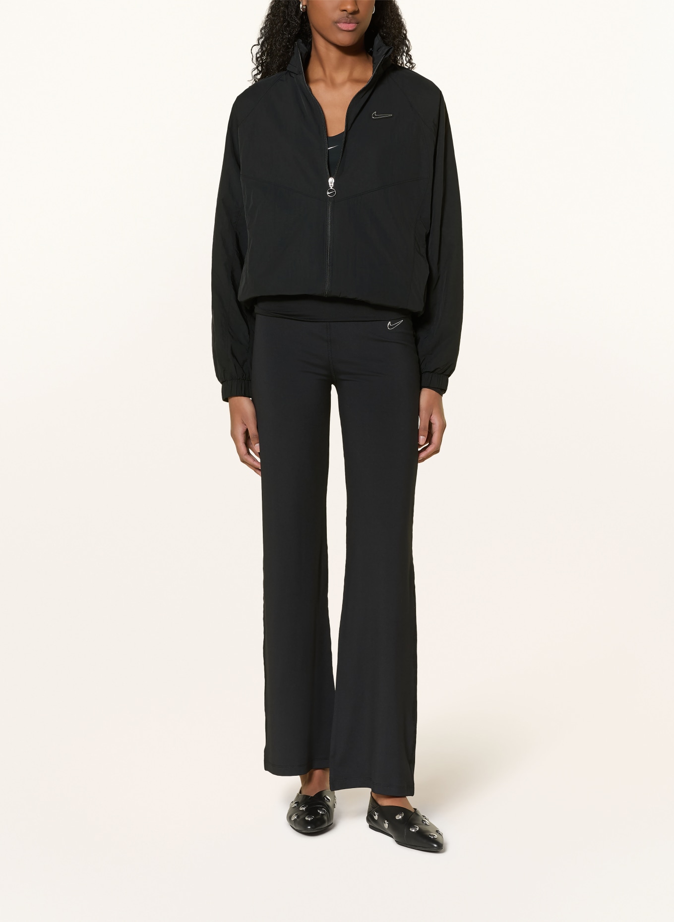 Nike Oversized Jacket SPORTSWEAR: BLACK / WHITE