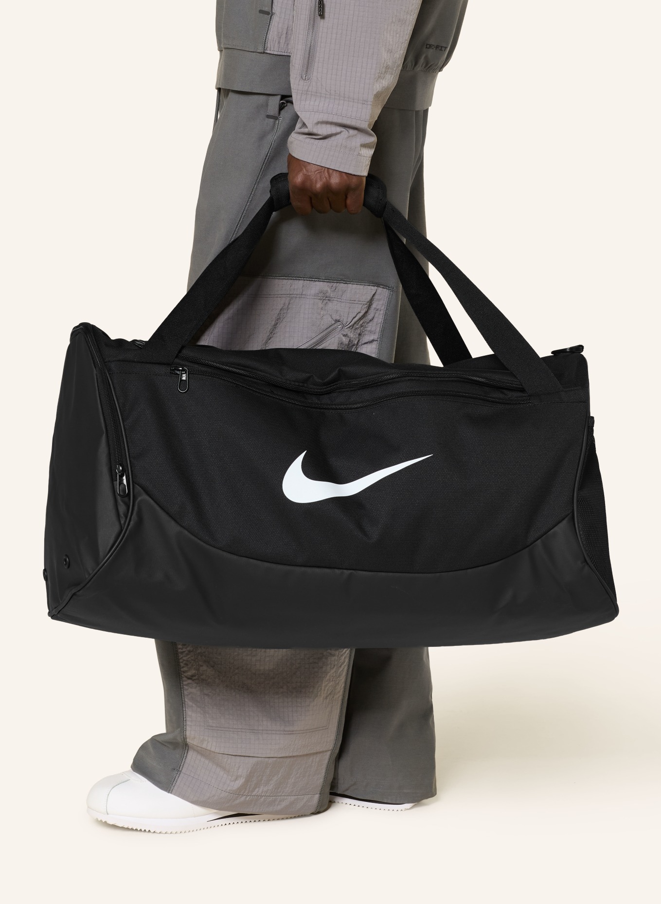 Nike BRASILIA 60L Sports Bag: BLACK