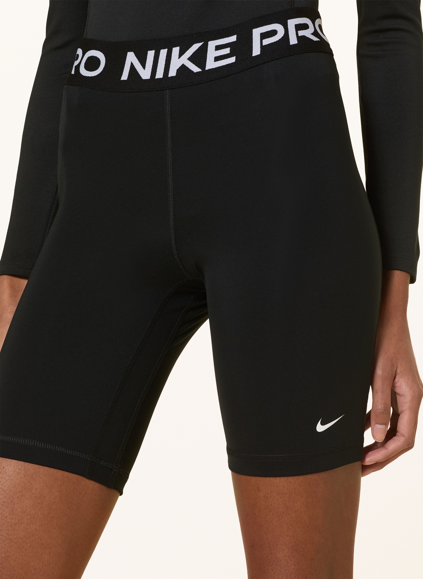 Nike PRO 365 Training Shorts: BLACK / WHITE