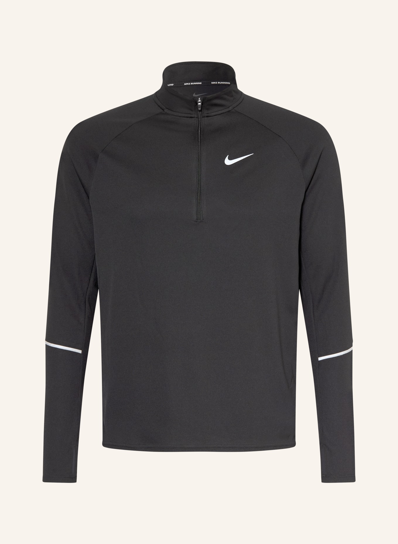 Nike MILER Running Shirt: BLACK
