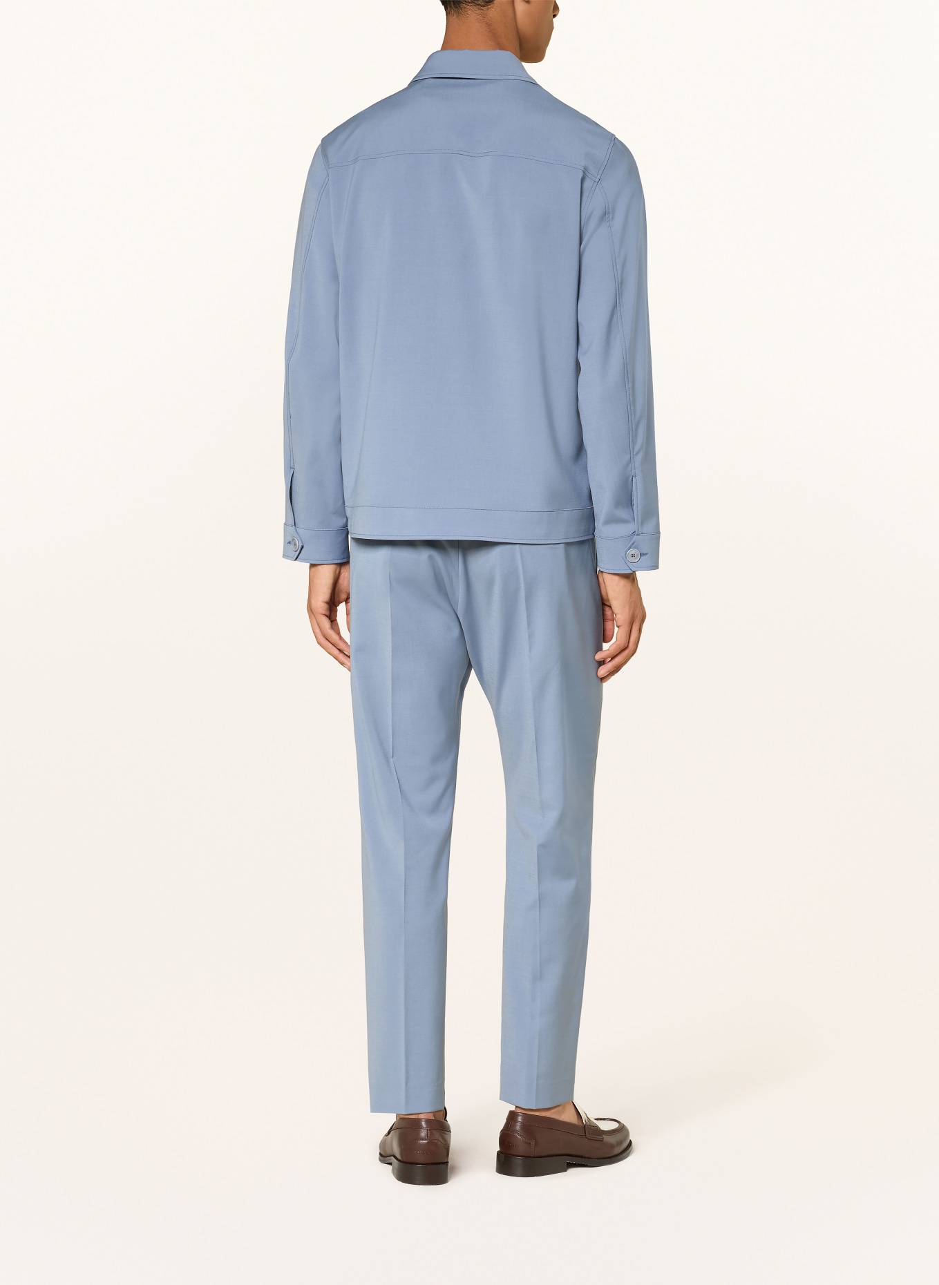 I'M BRIAN Overshirt: LICHTBLAUW