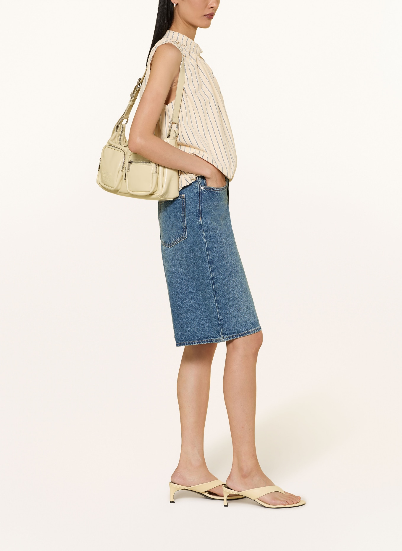 mavi Jeansbermuda ZASHA: 87779 Mid Brushed Denim