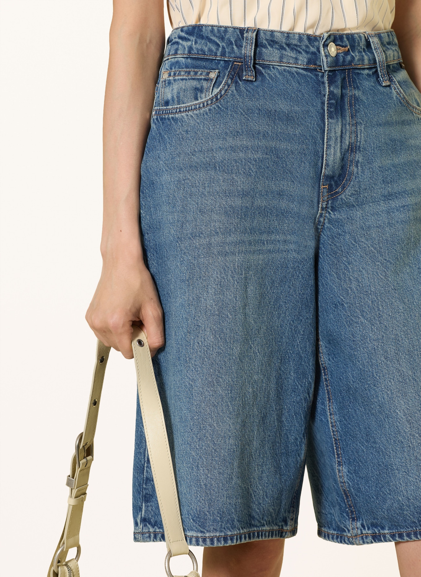 mavi Jeansbermuda ZASHA: 87779 Mid Brushed Denim
