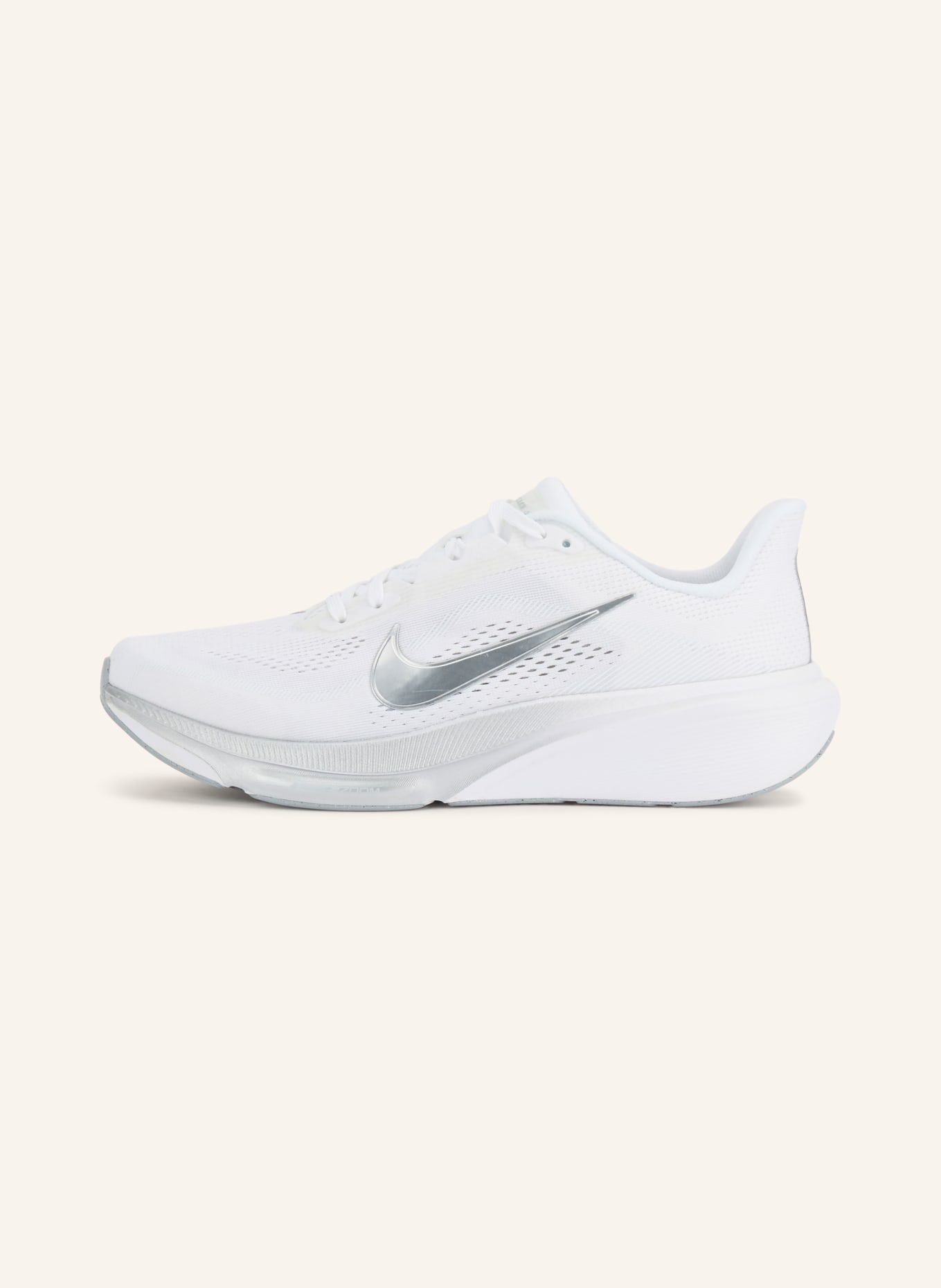 Nike Laufschuhe AIR ZOOM PEGASUS 42: WEISS / HELLGRAU