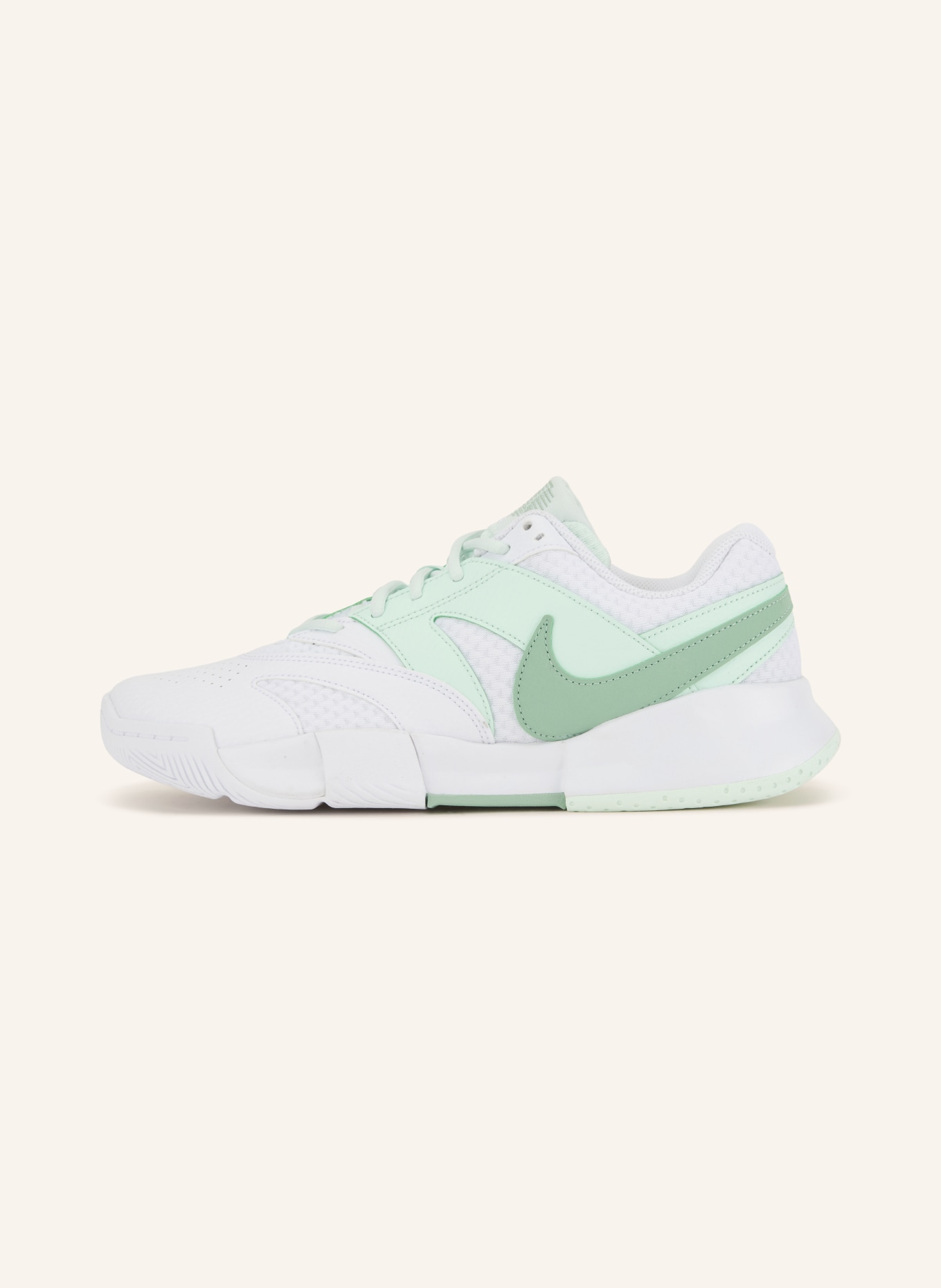 Nike Tennisschuhe COURT LITE 4: WEISS / MINT / GRÜN