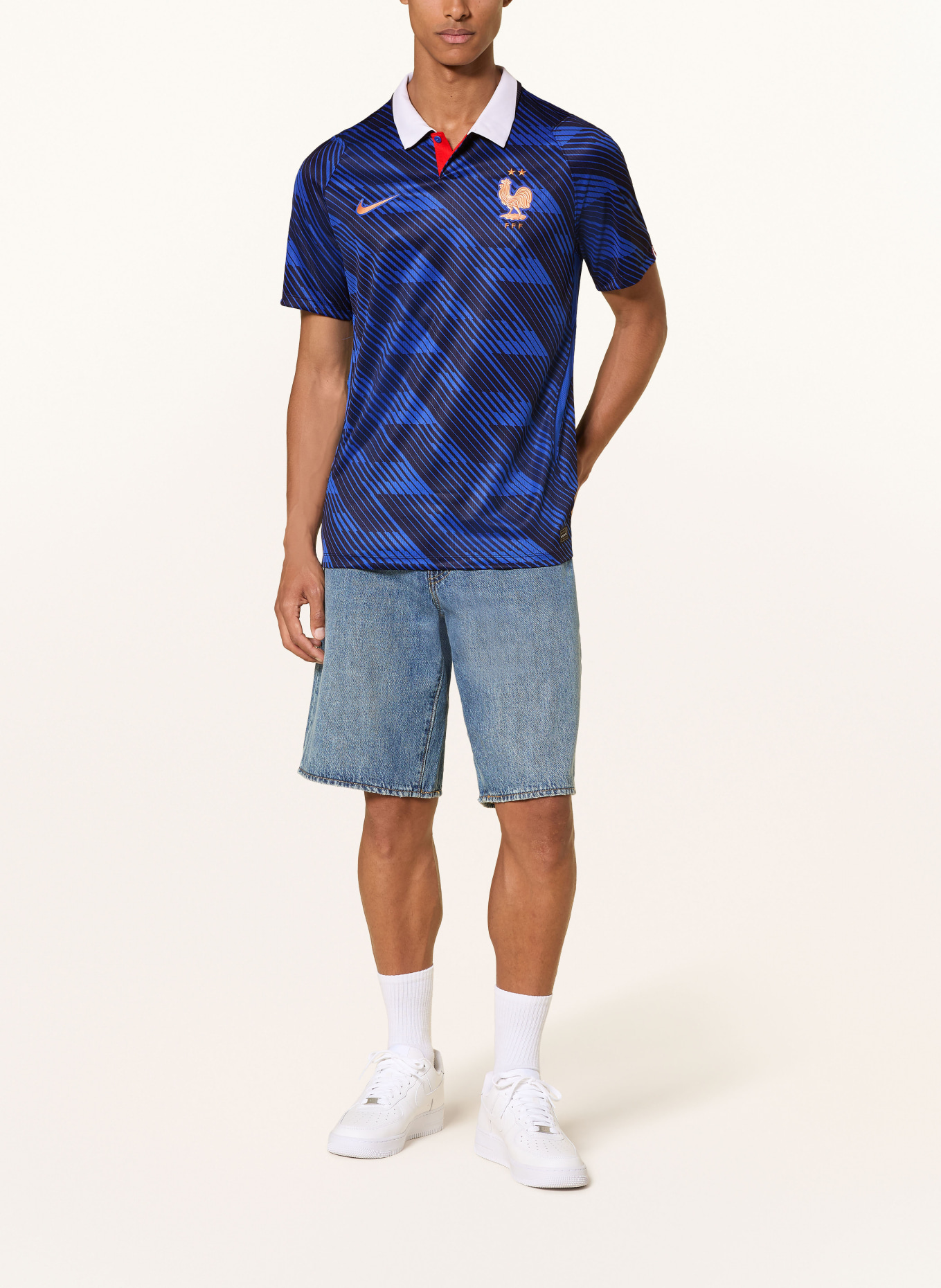 Nike France 2026 Home Jersey: BLUE / GOLD / DARK BLUE