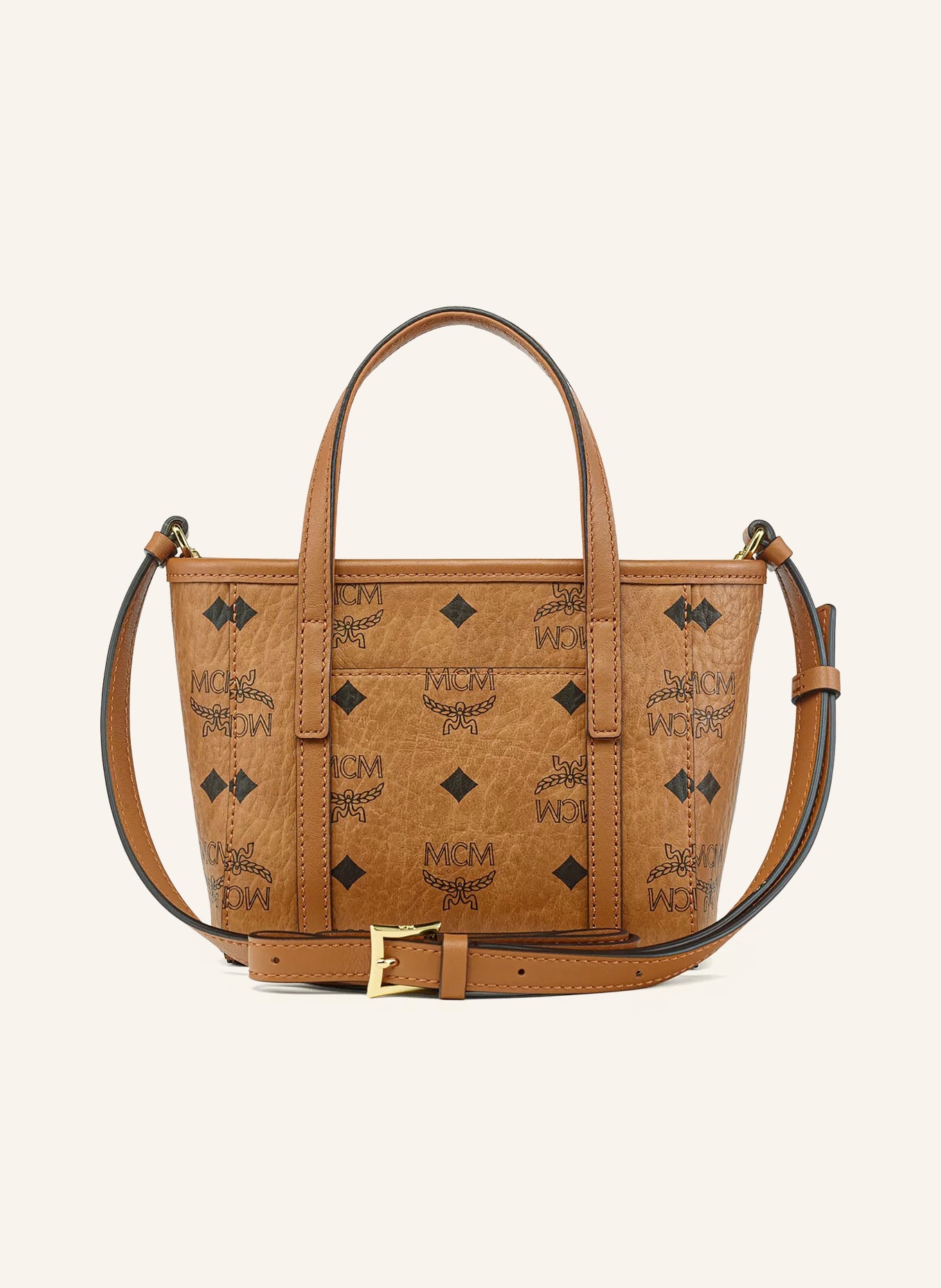 MCM Sac à bandoulière TONI VI: COGNAC