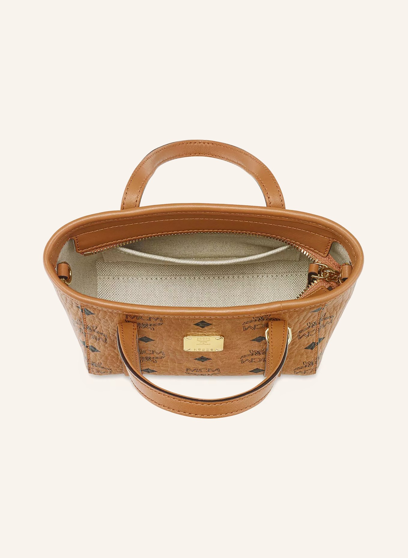 MCM Sac à bandoulière TONI VI: COGNAC