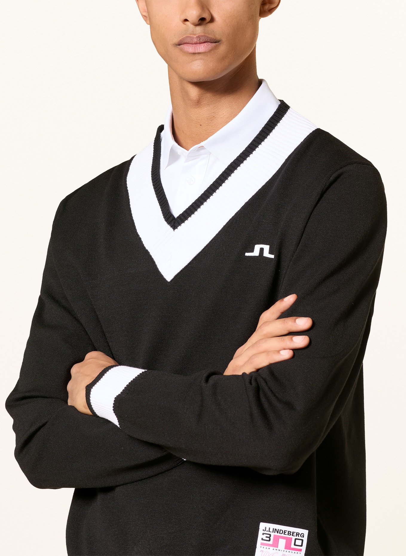 J.LINDEBERG Pulls: NOIR / BLANC